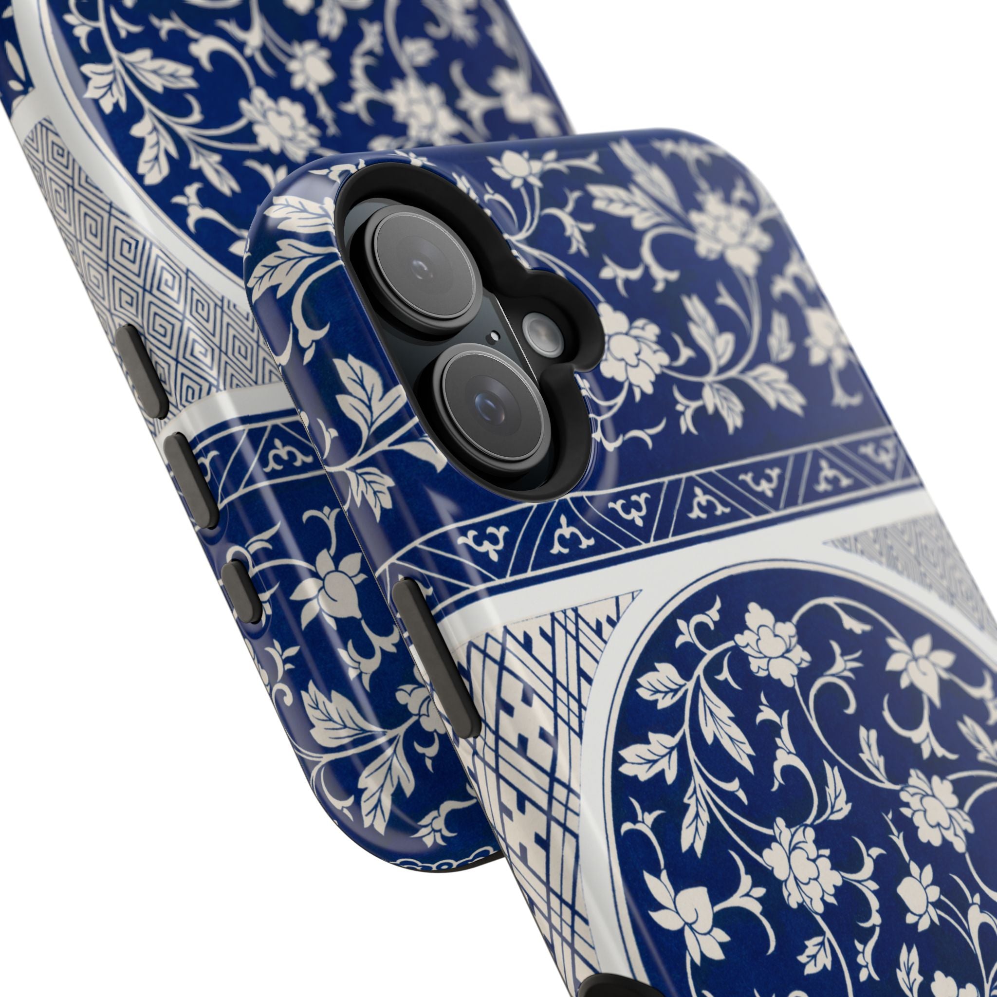 Traditional Chinese iPhone Case - Blue White Floral Case