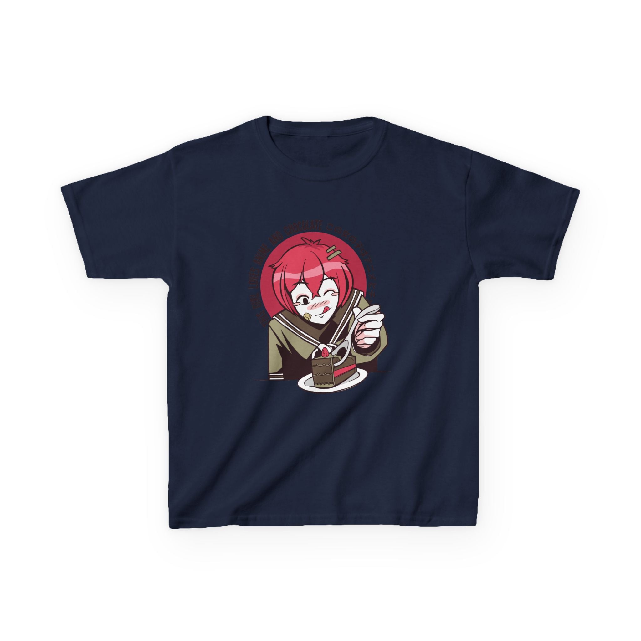 Anime Girl T-Shirt - Playful Kids Tee