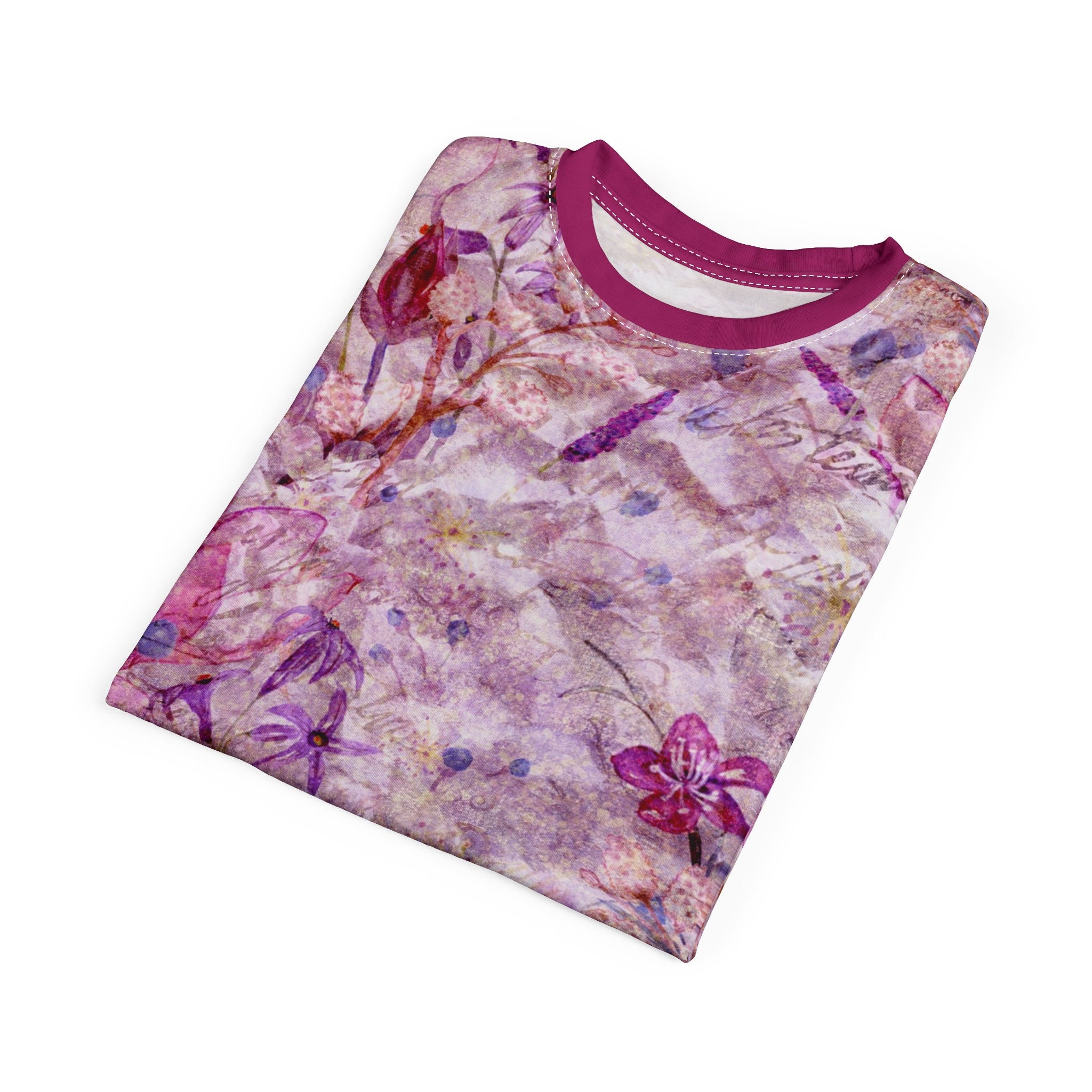 Spring Flowers Tee - Unisex Cut & Sew T-Shirt