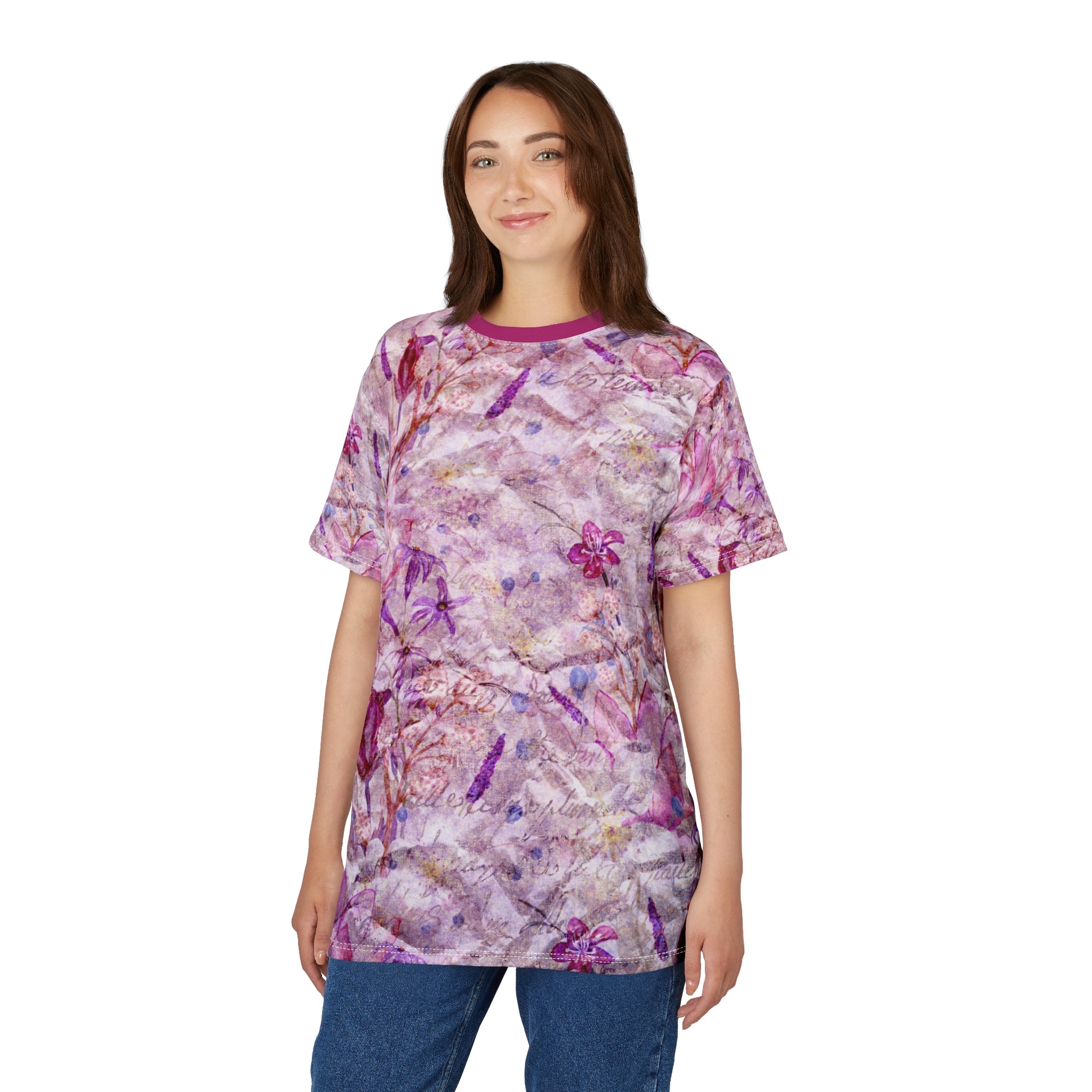 Spring Flowers Tee - Unisex Cut & Sew T-Shirt