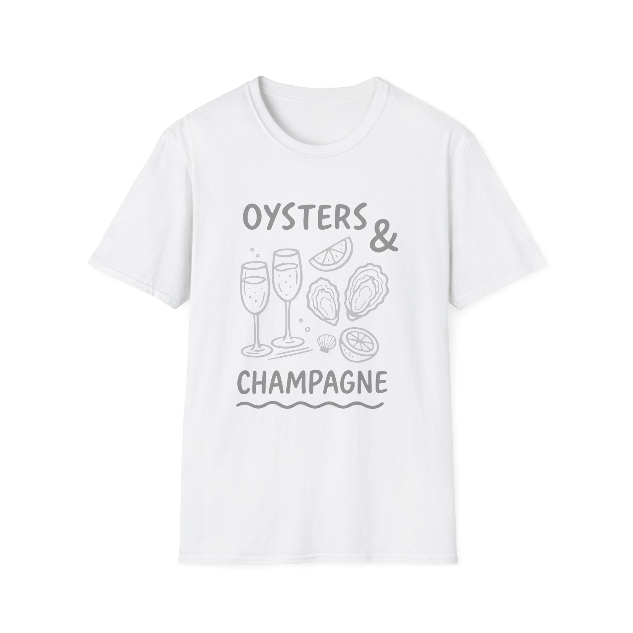 Nautical Oyster Tee - Champagne Shirt Women