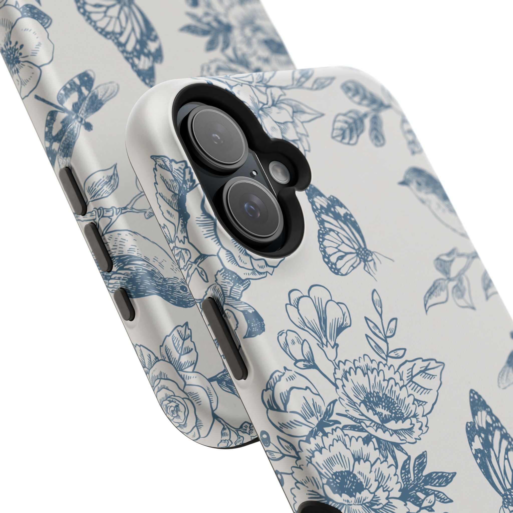 Nature iPhone Case - Floral Butterfly Cover