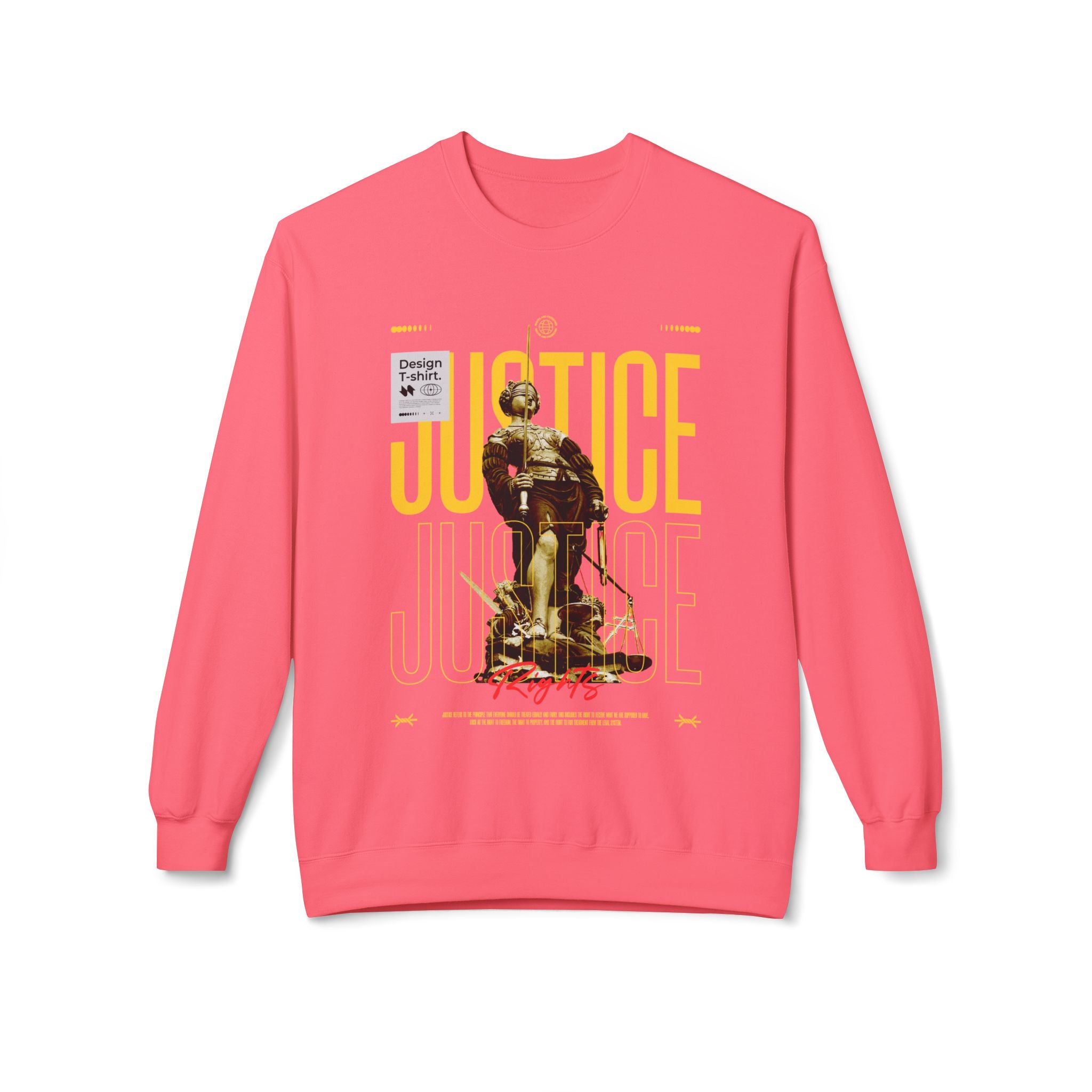 Justice Crewneck - Graphic Sweatshirt