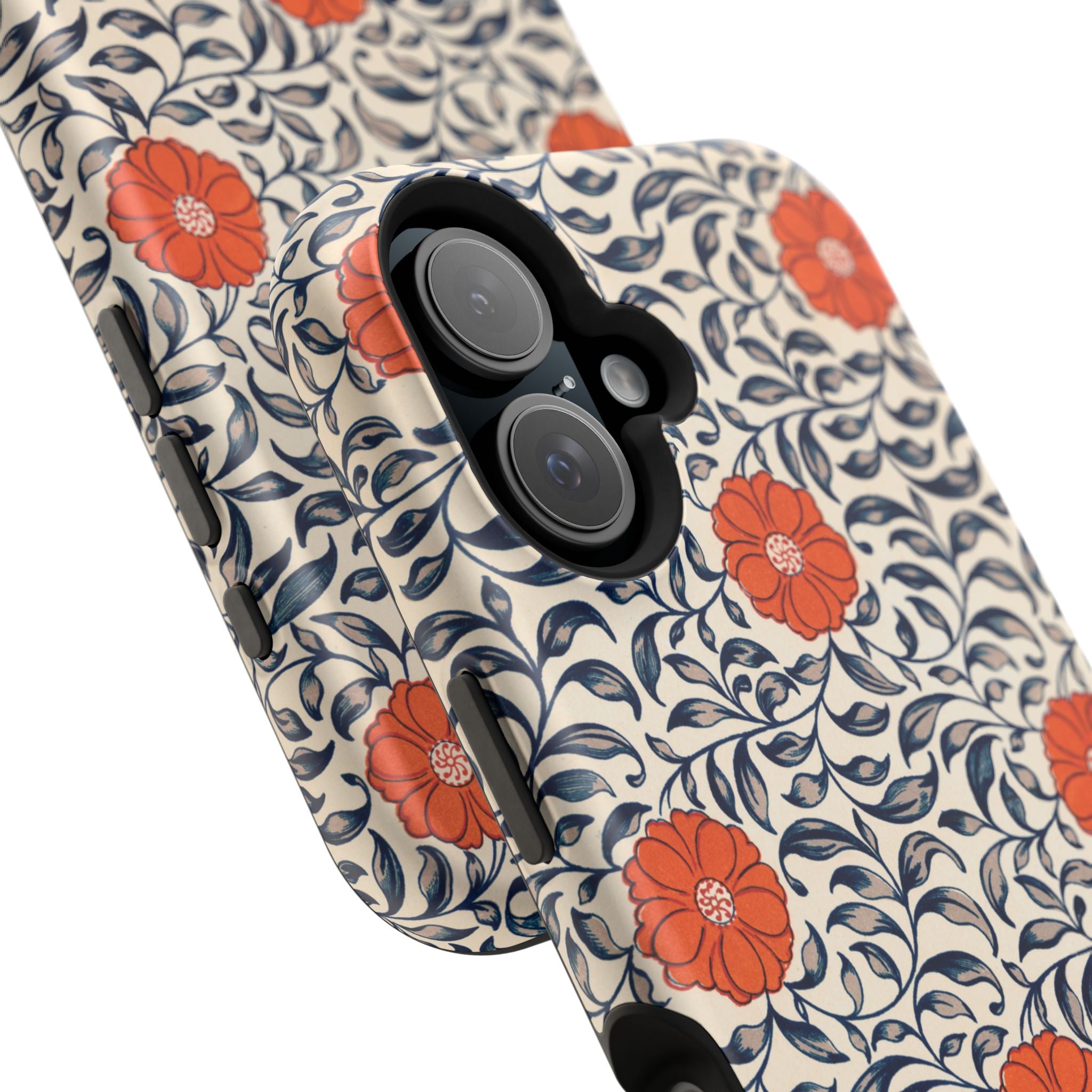 Floral Magnetic Case - iPhone 16 Cover