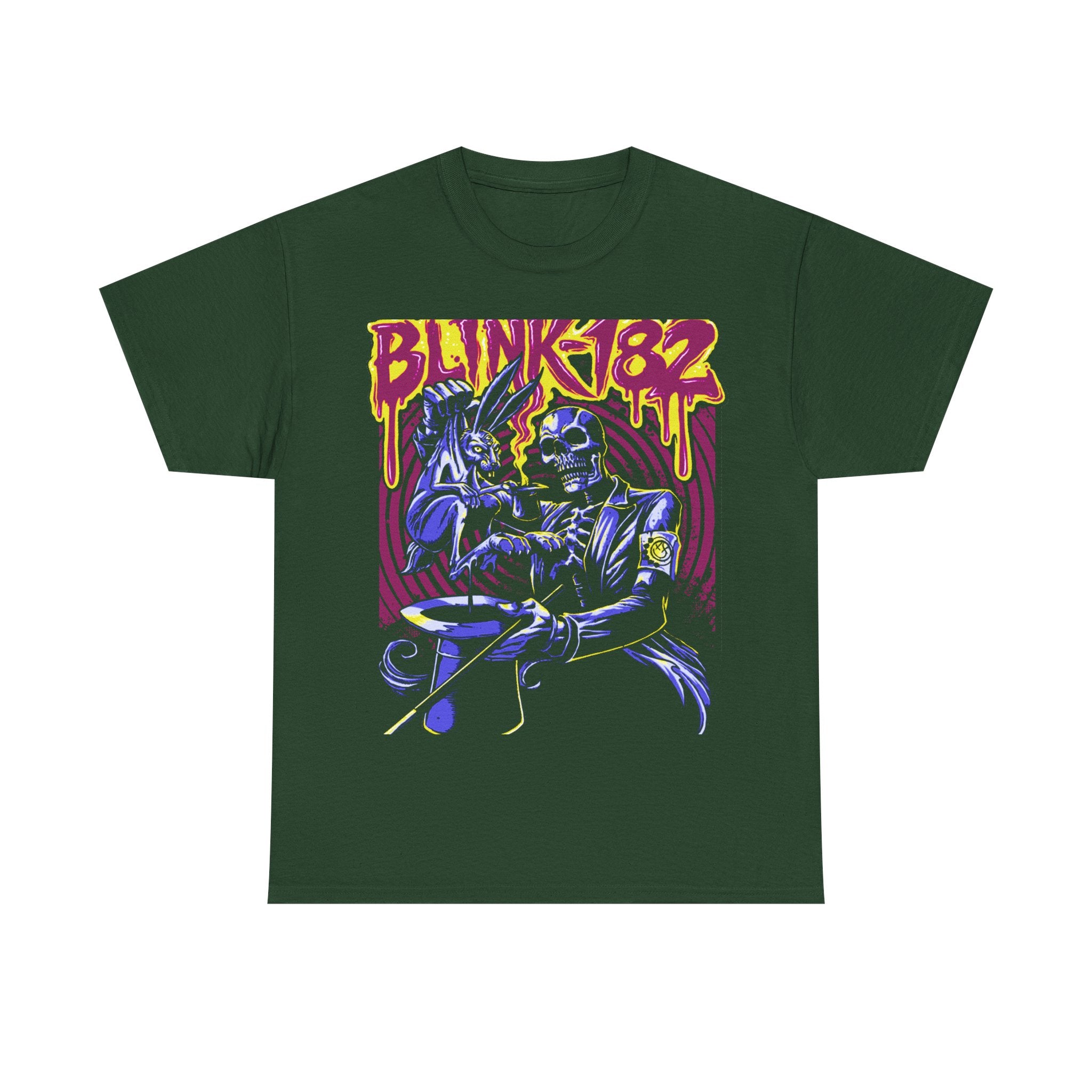 Surreal Skeleton Shirt - Blink 182 Tee