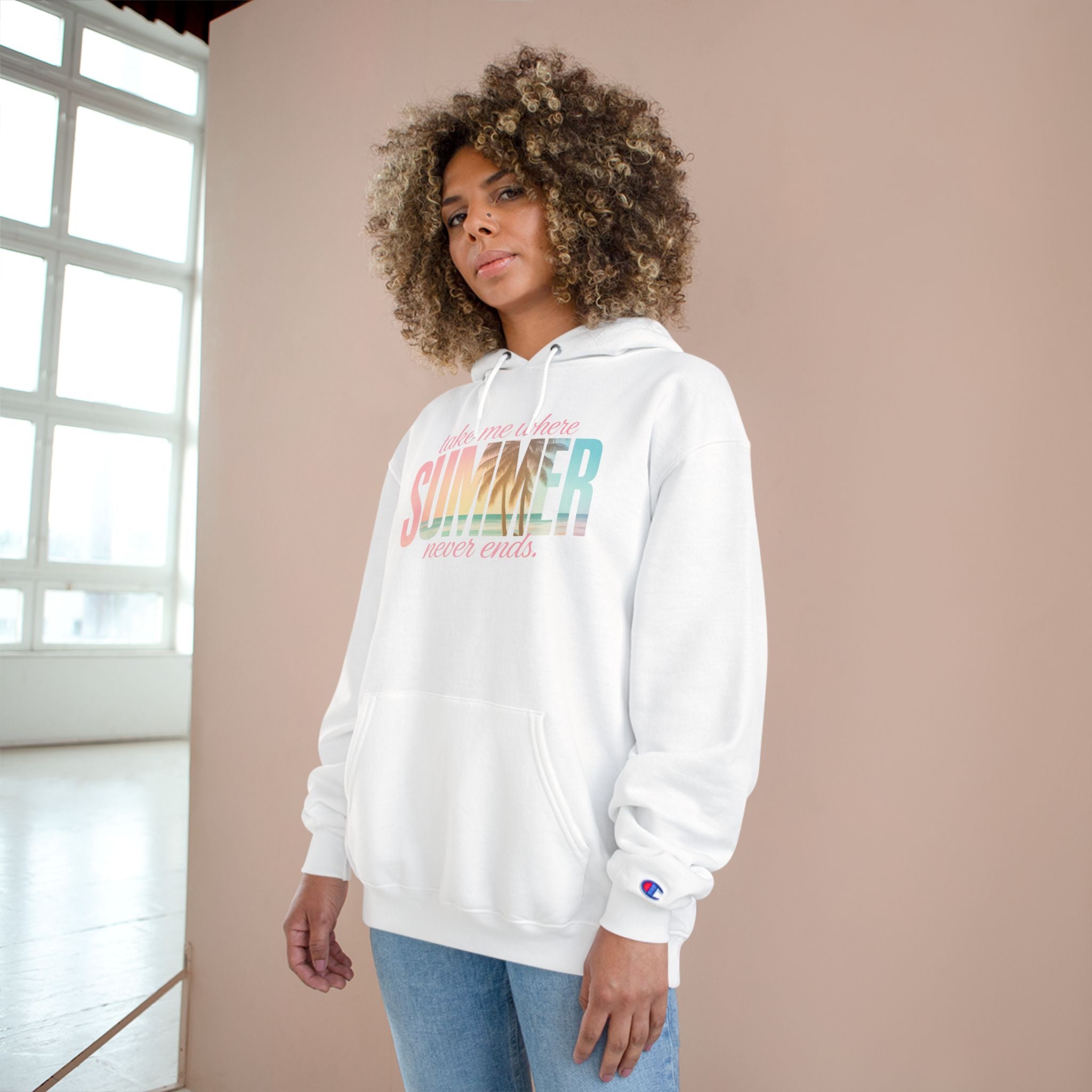 Summer Vibes Hoodie – Champion Hoodie