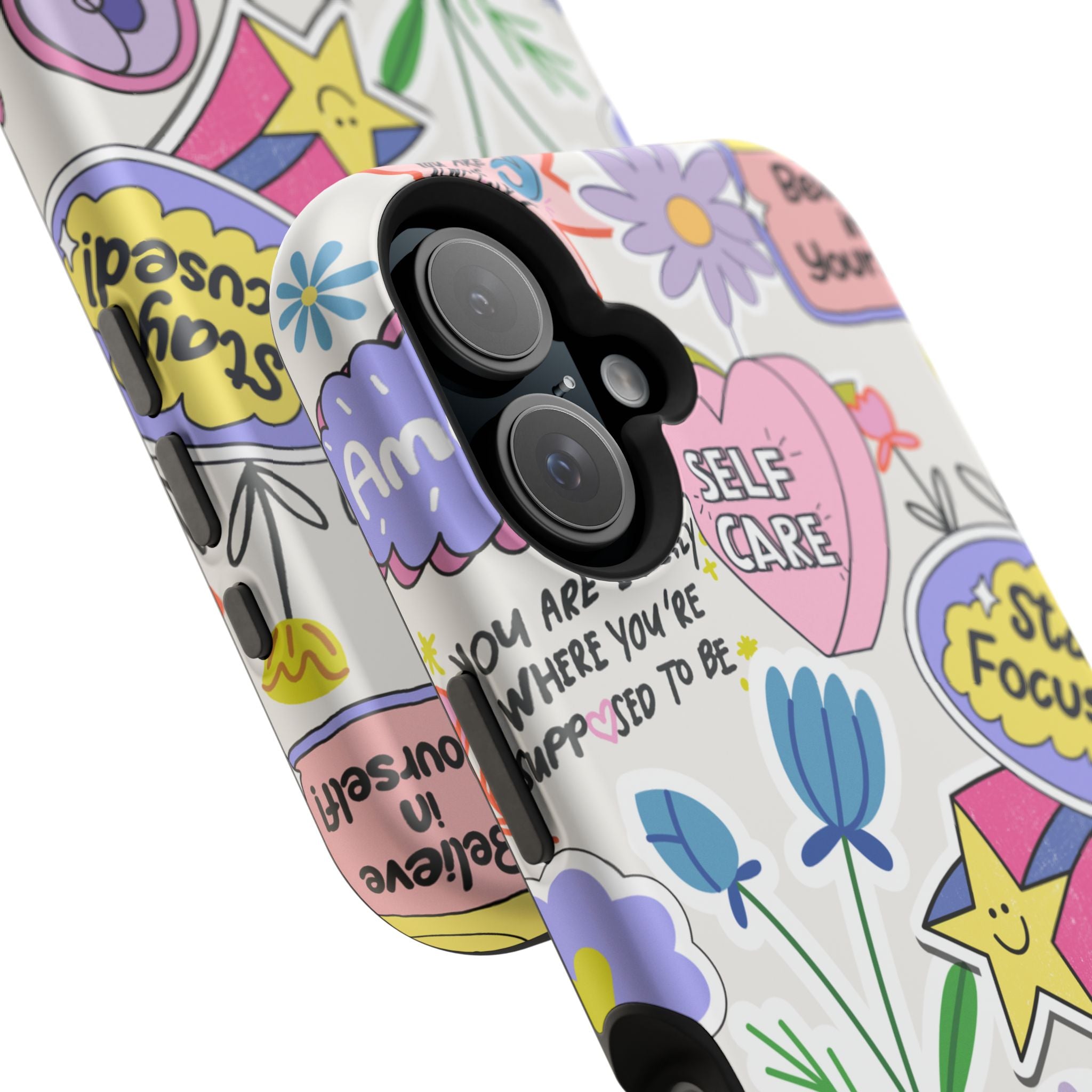 Motivational iPhone Case - Bloom Pastel Magnetic