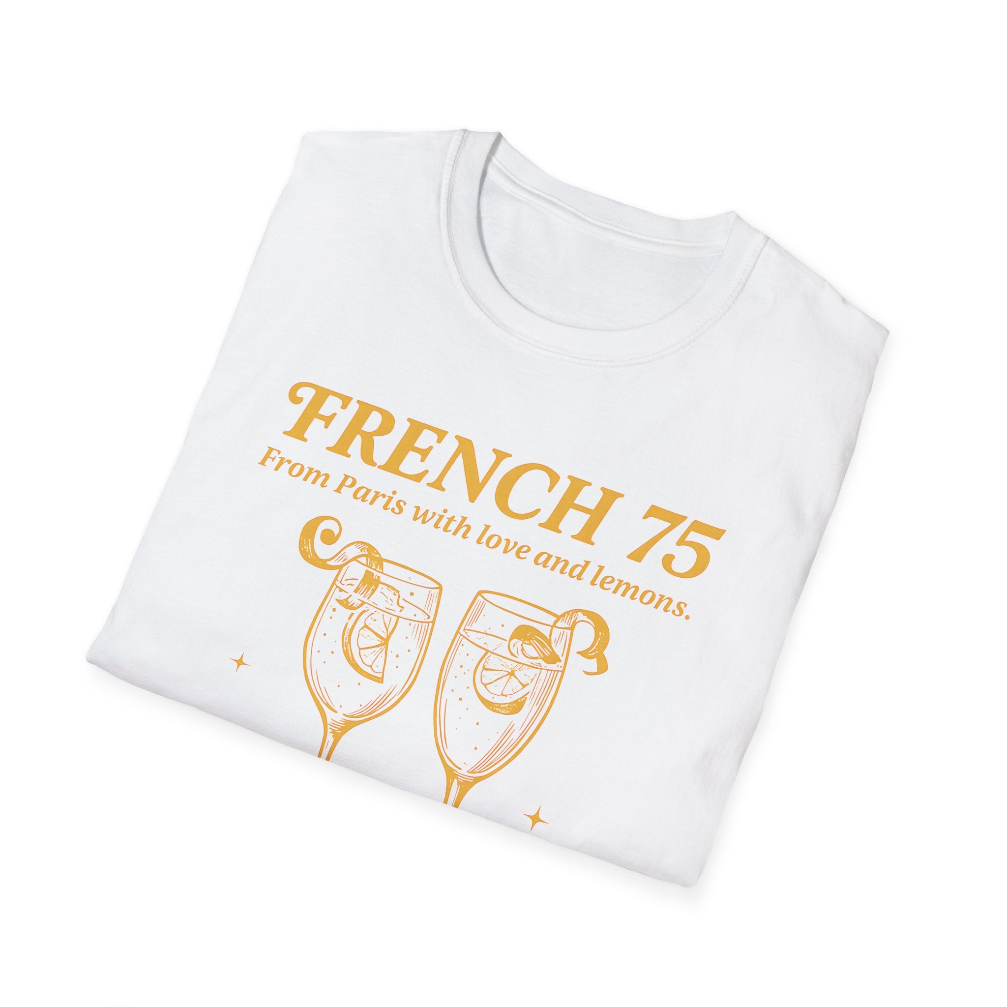 Vintage Womens Tee - French 75 Shirt