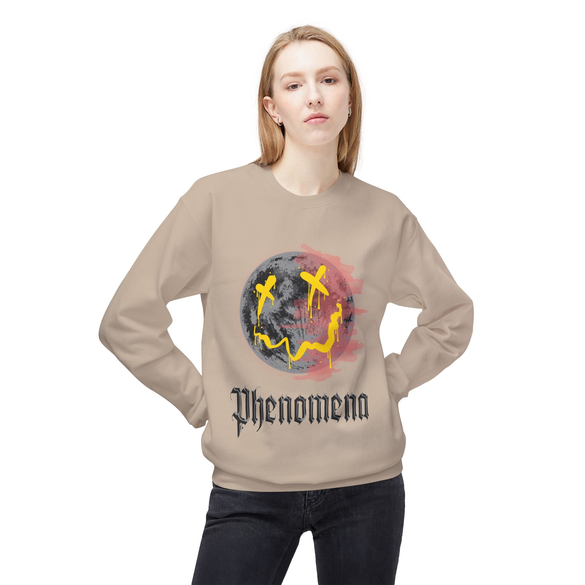 Cosmic Graffiti Sweatshirt - Moon Phenomena Crew