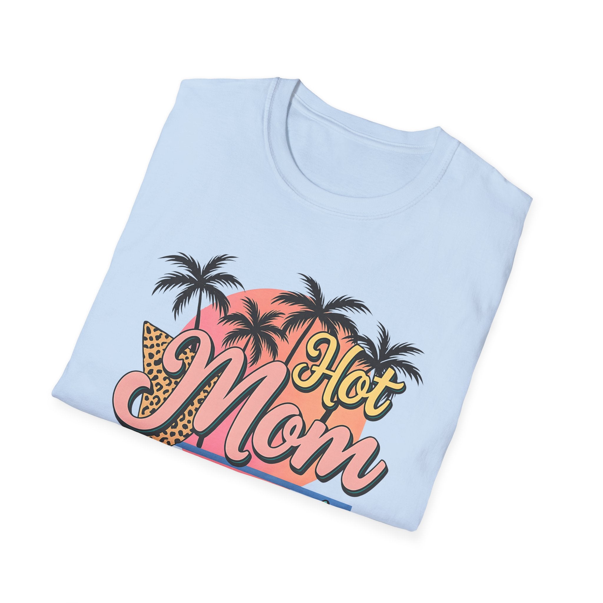 Tropical Retro T-Shirt - Hot Mom Summer Tee