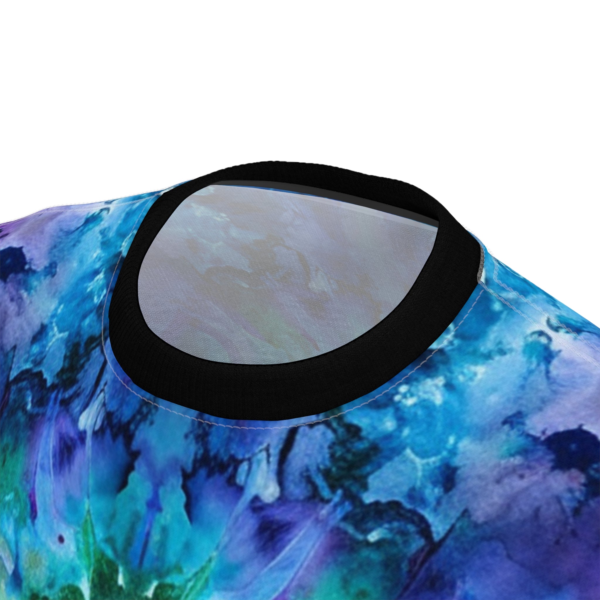 Psychedelic Mandala Tee - Unisex Cut & Sew T-Shirt
