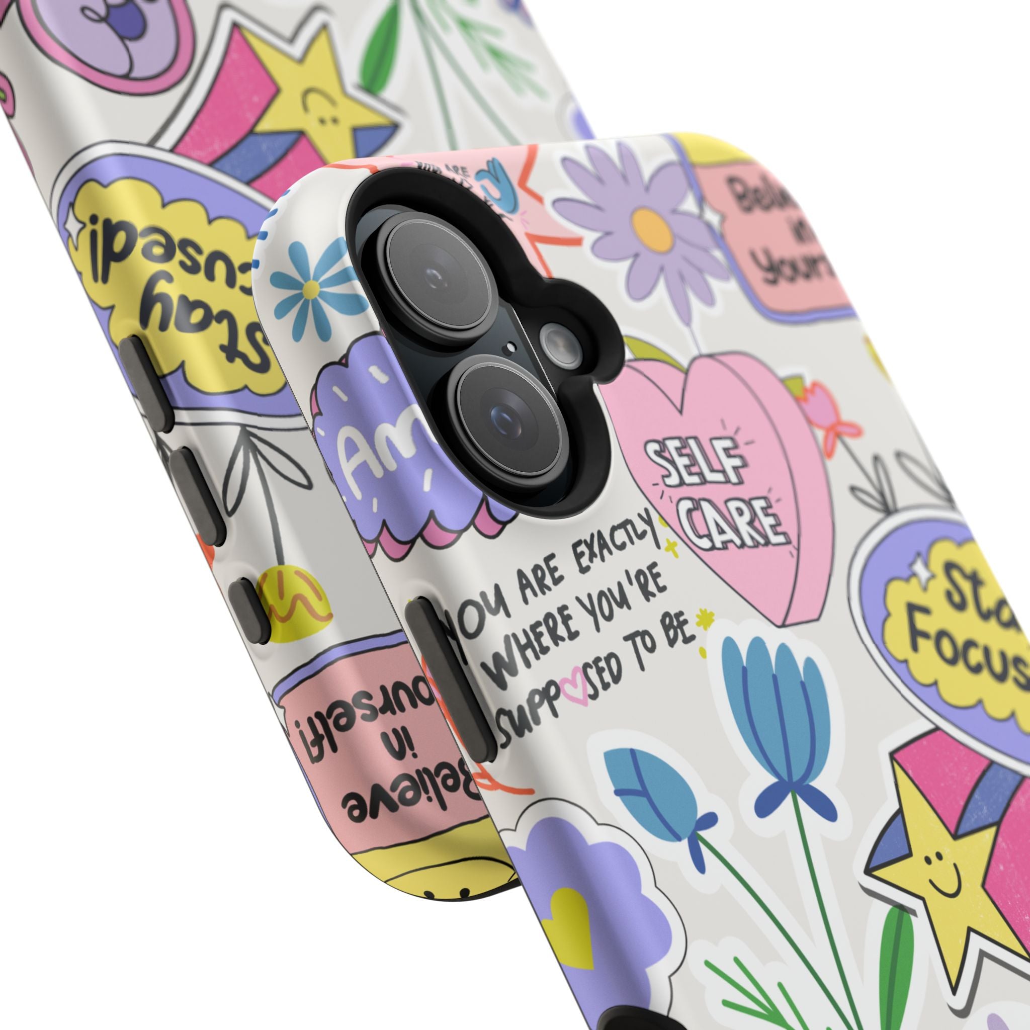 Motivational iPhone Case - Bloom Pastel Magnetic