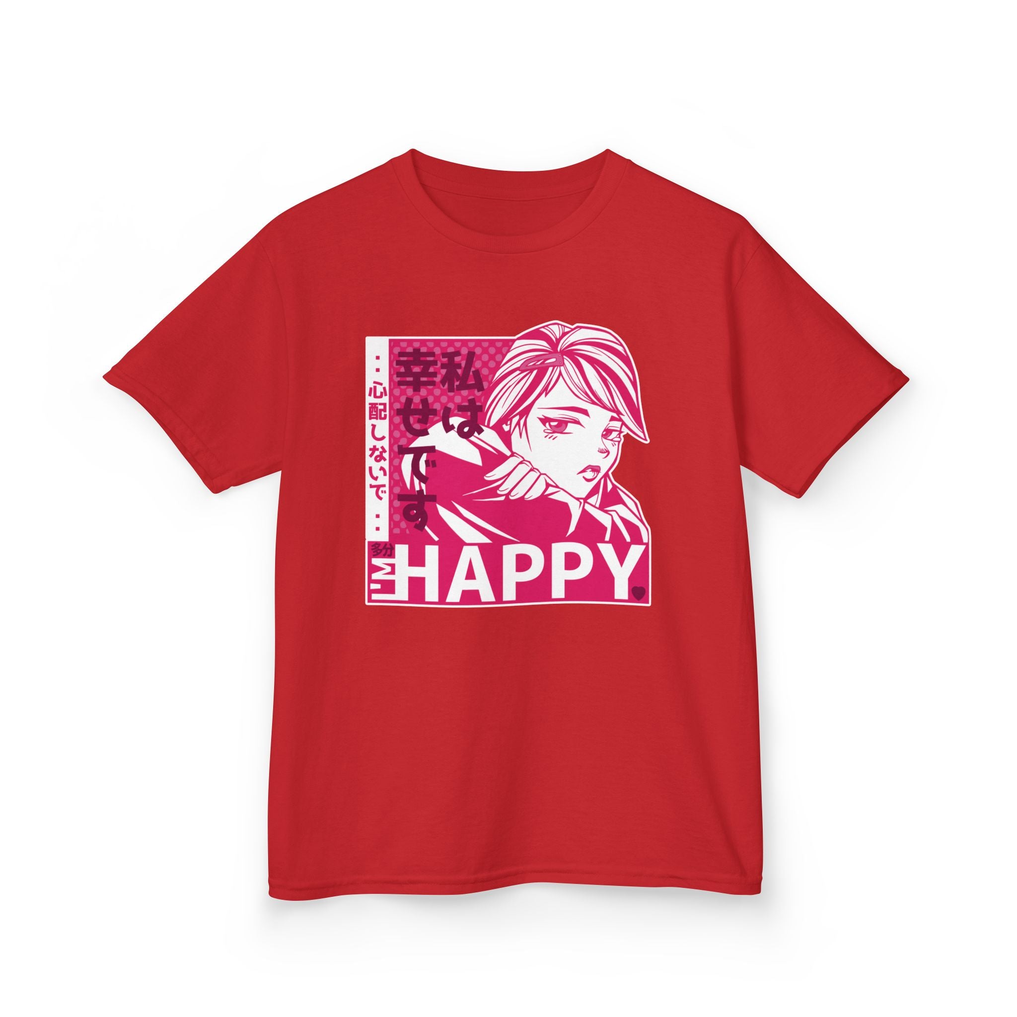 Anime Kids T-Shirt - Bold Happy Tee