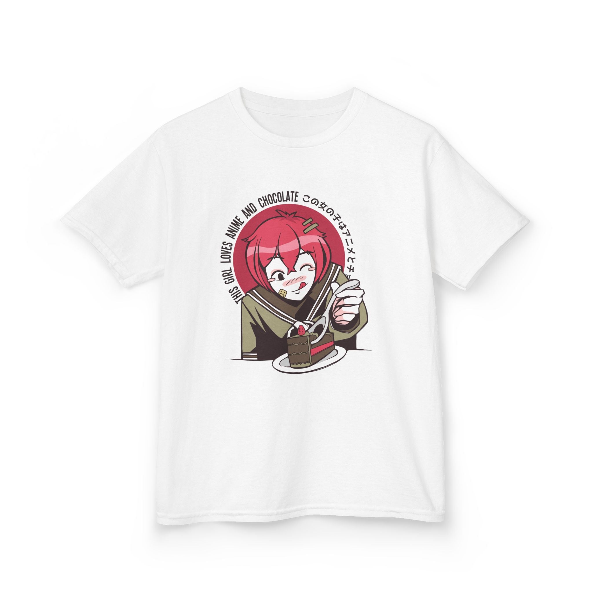 Anime Girl T-Shirt - Playful Kids Tee