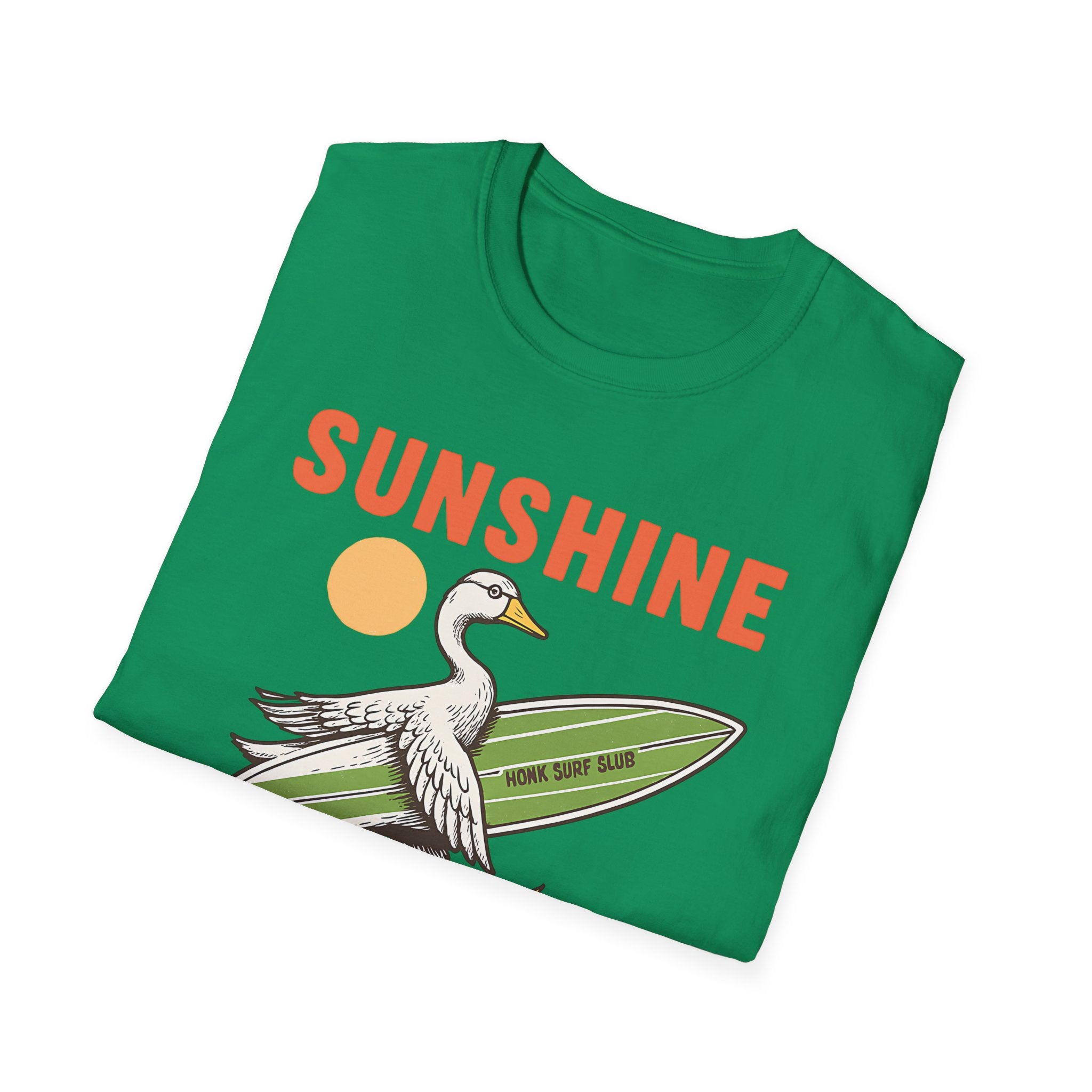 Tropical Surf Tee - Summer Duck Shirt