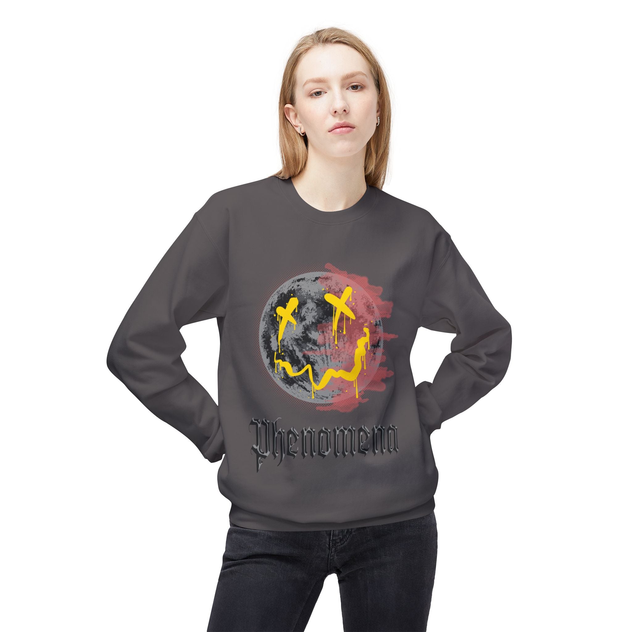 Cosmic Graffiti Sweatshirt - Moon Phenomena Crew
