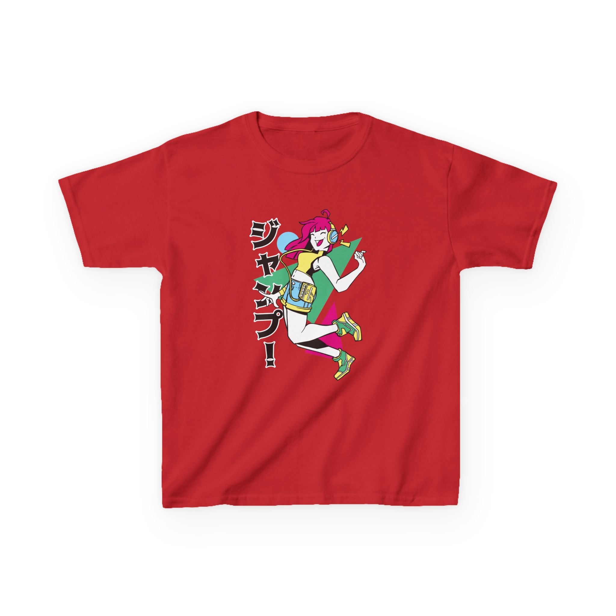 Retro Pop Kids Tee - Anime Girl Shirt