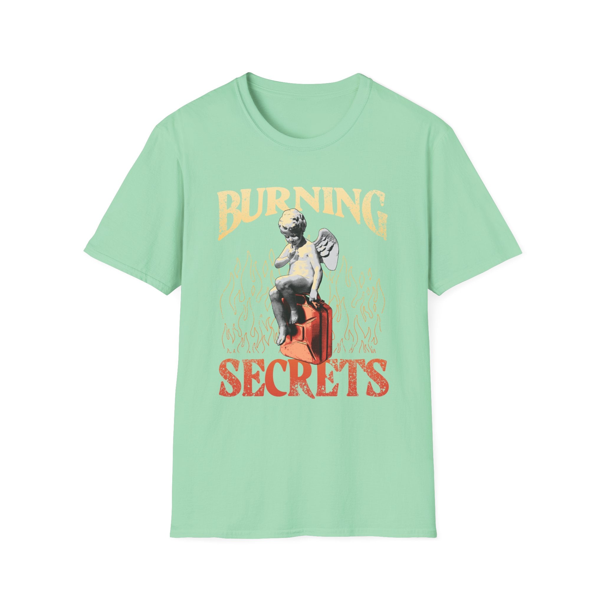 Retro Graphic Tee - Vintage Cherub Shirt
