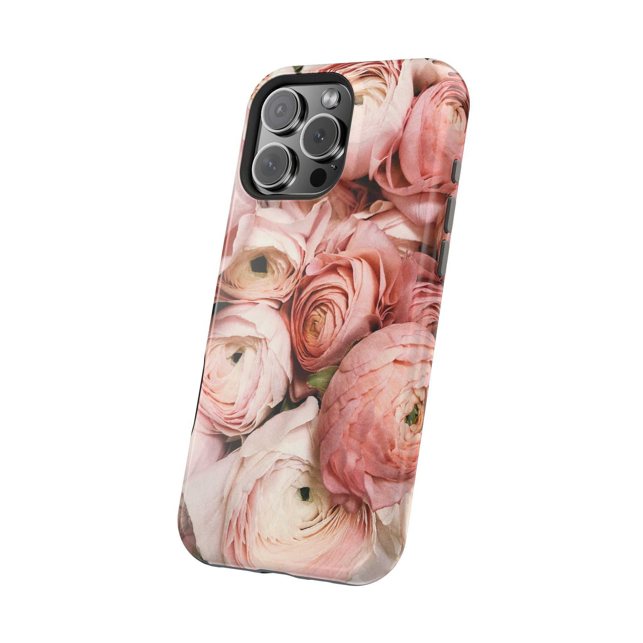 Floral Magnetic Case - iPhone 16 Tough