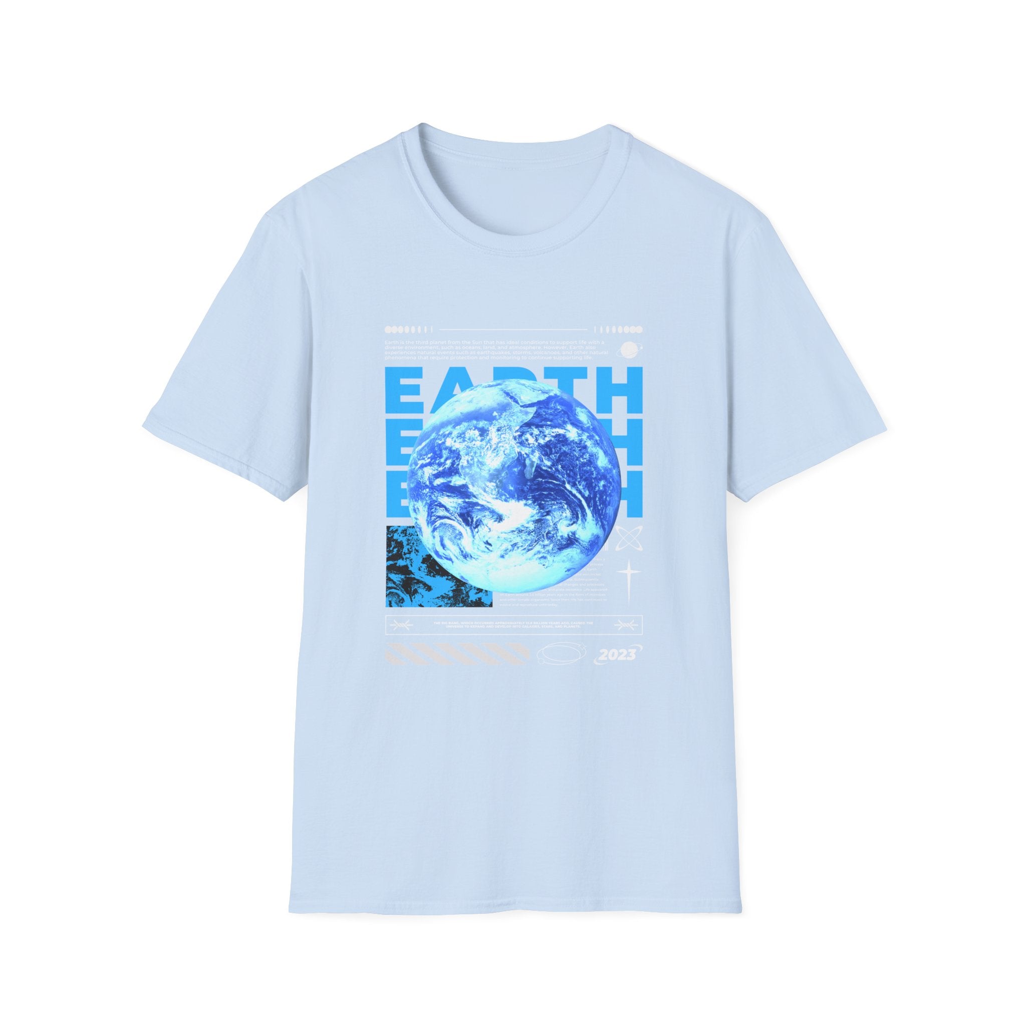 Cosmic Womens Tee - Earth Graphic Shirt
