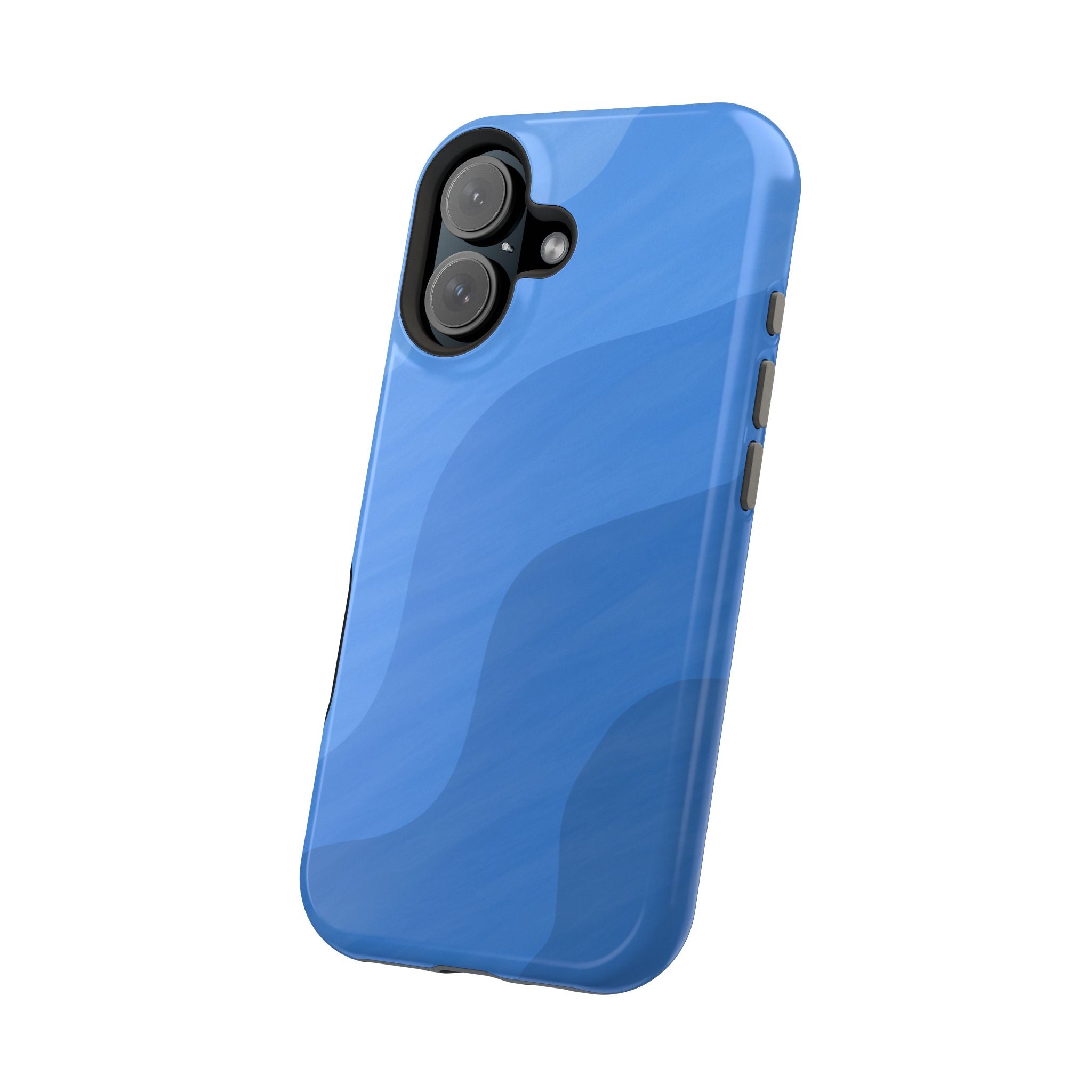 Oceanic iPhone Case - Blue Wave Art