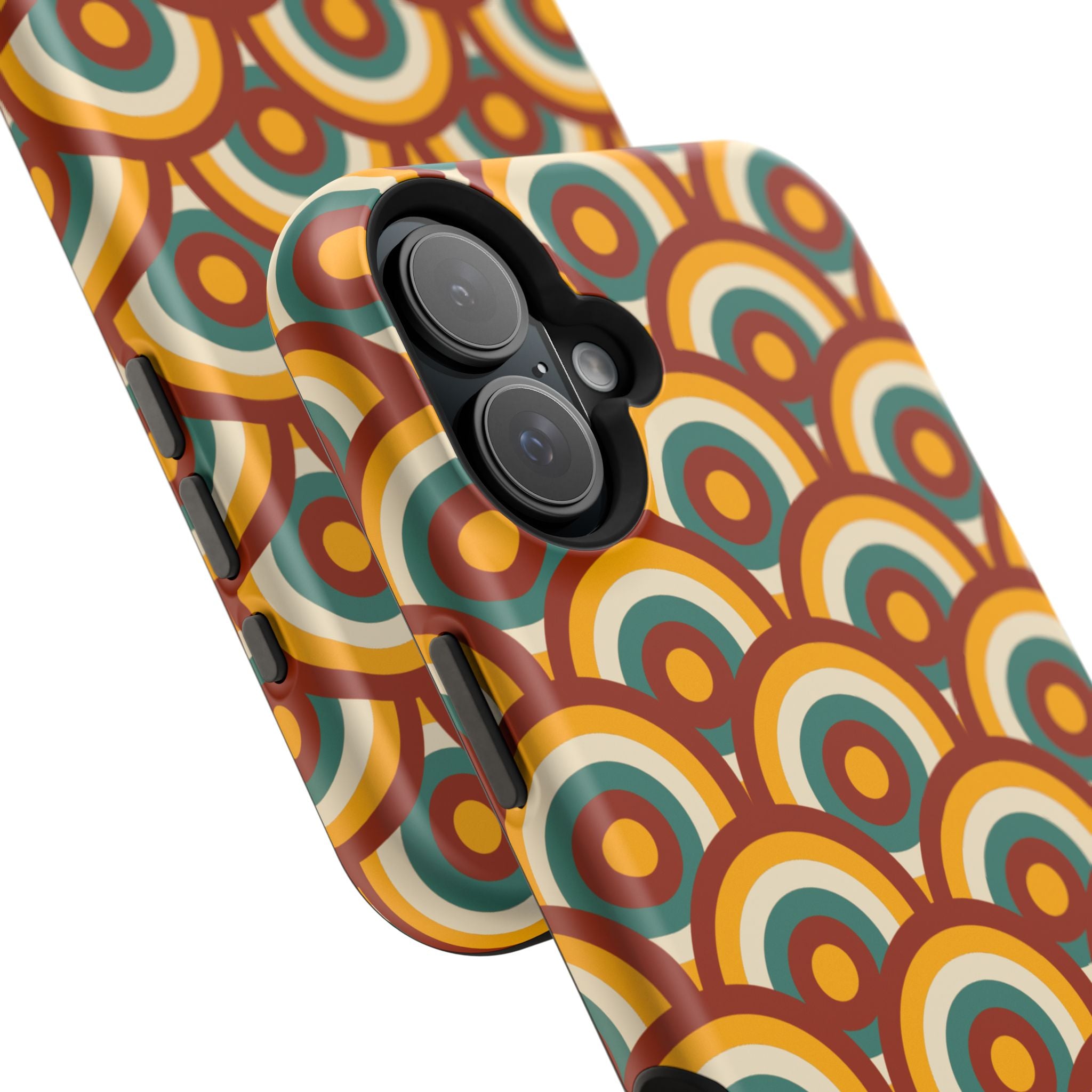 Retro iPhone Case - Geometric Phone Cover