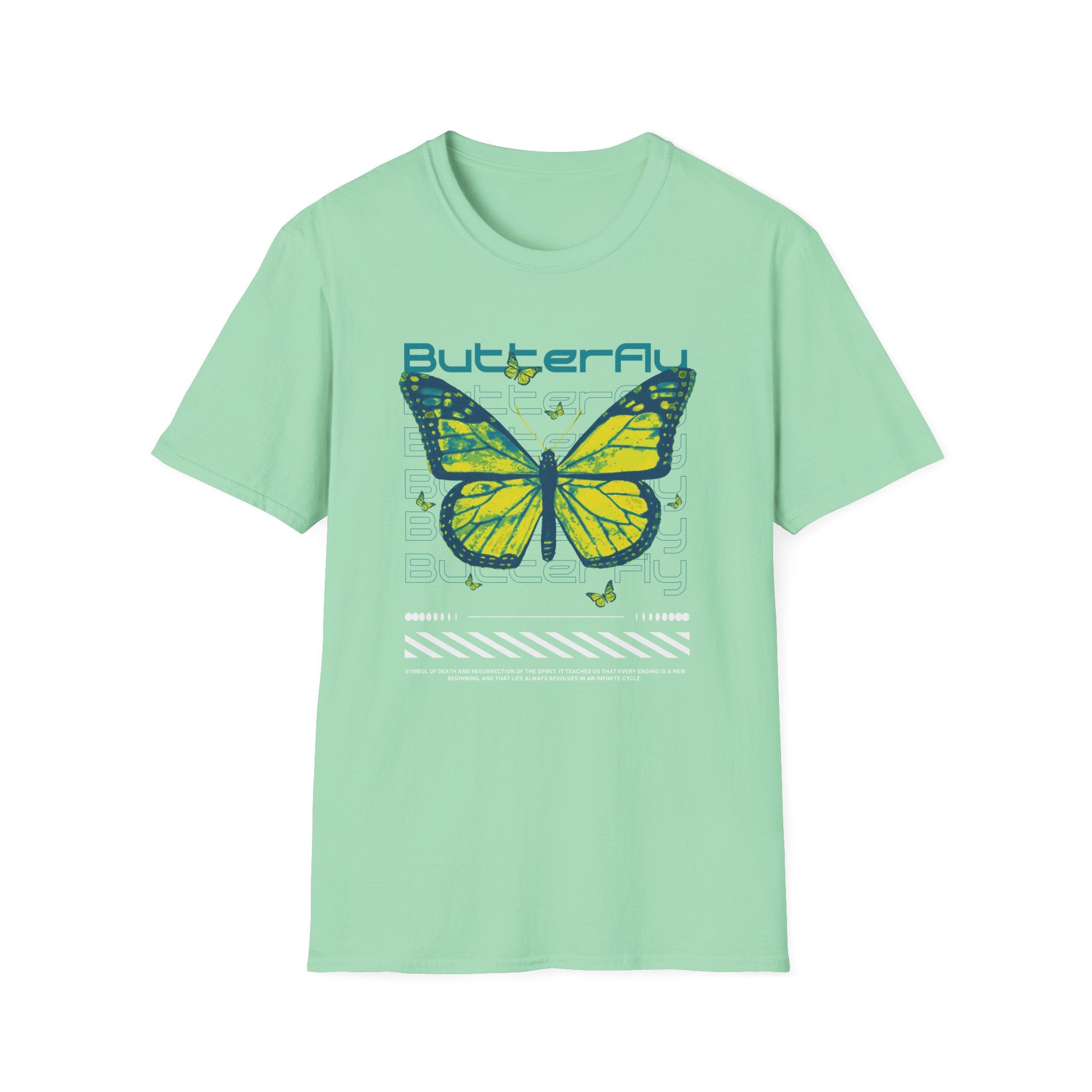 Nature Graphic Tee - Butterfly Spirit Shirt