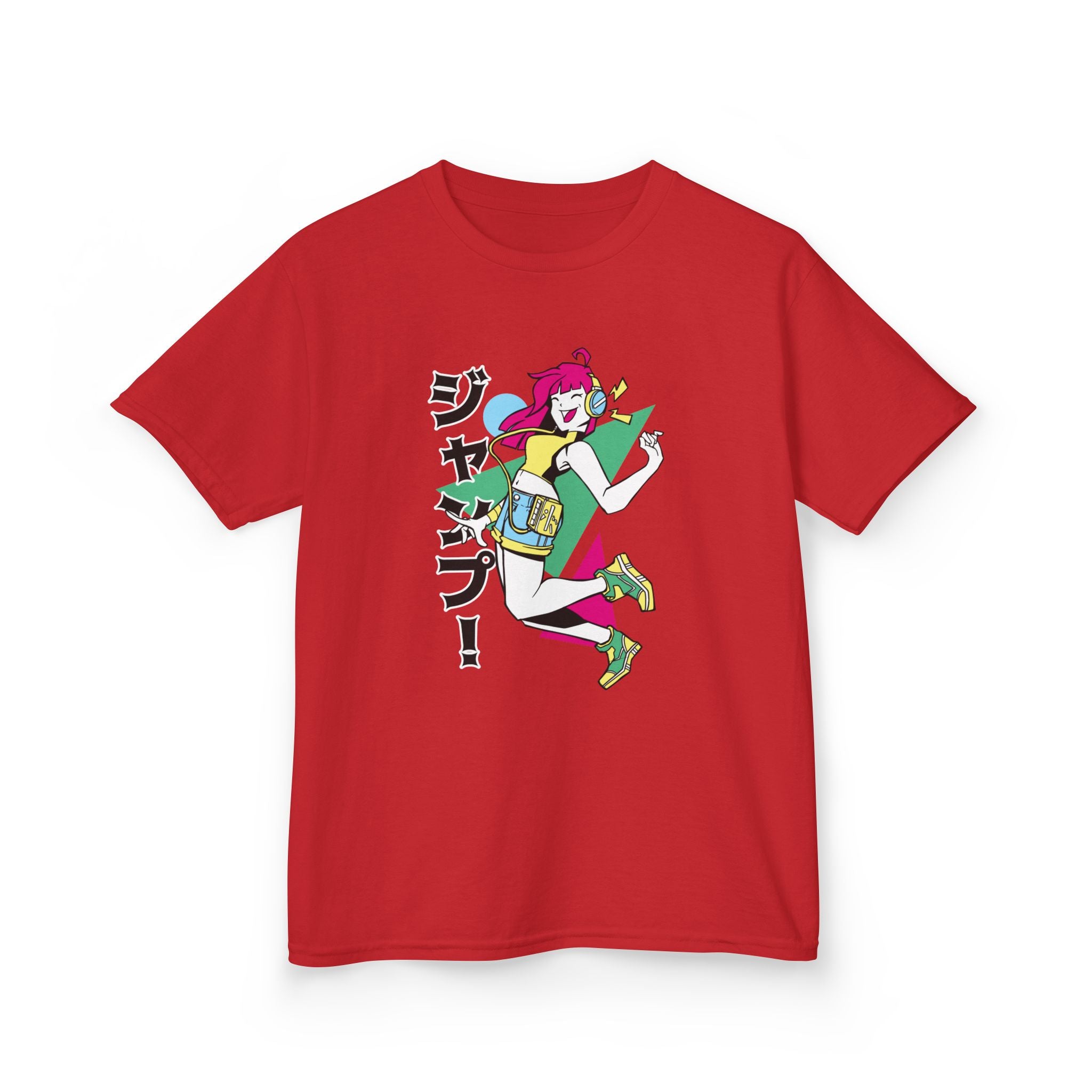 Retro Pop Kids Tee - Anime Girl Shirt