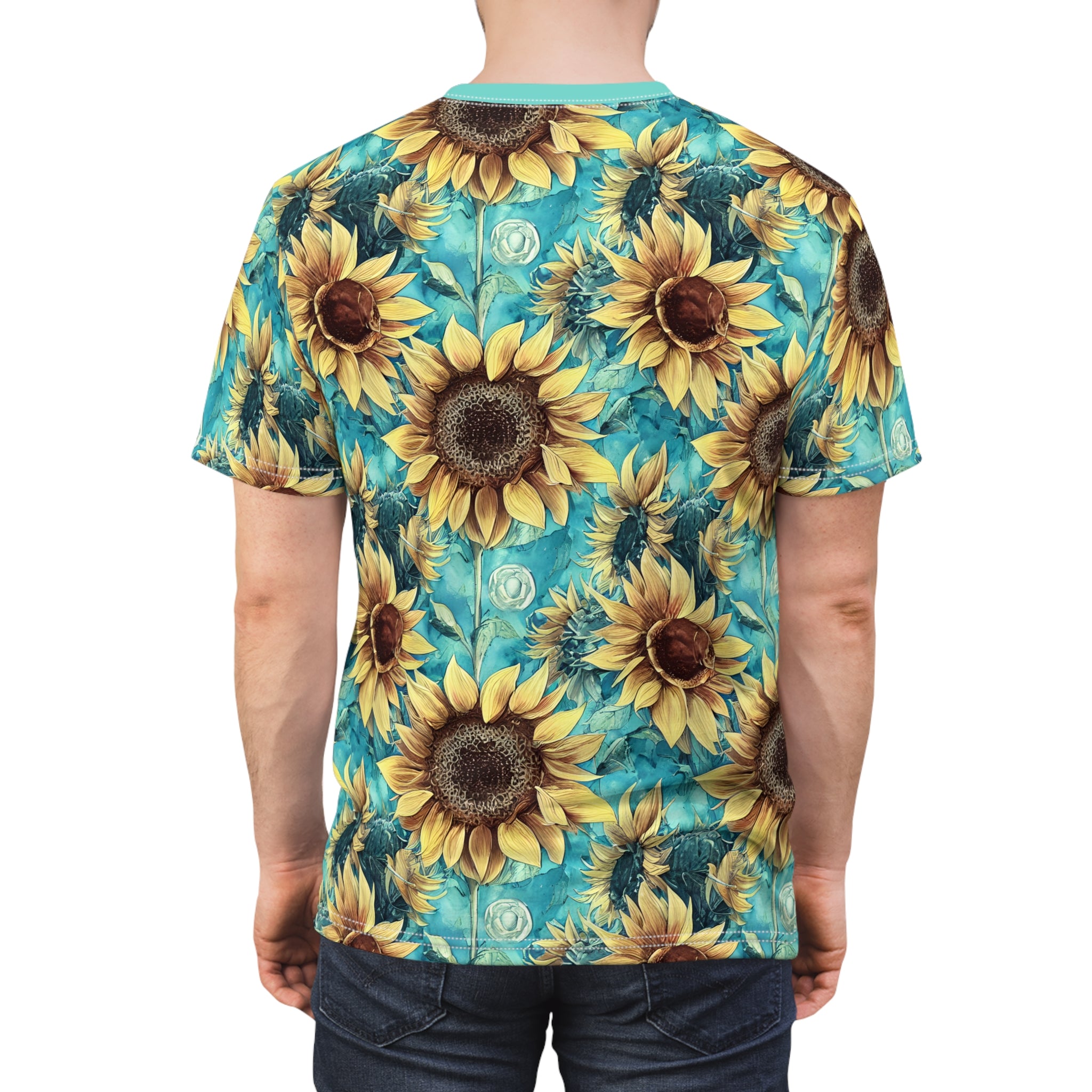 Sunflower Tee - Unisex Cut & Sew T-Shirt