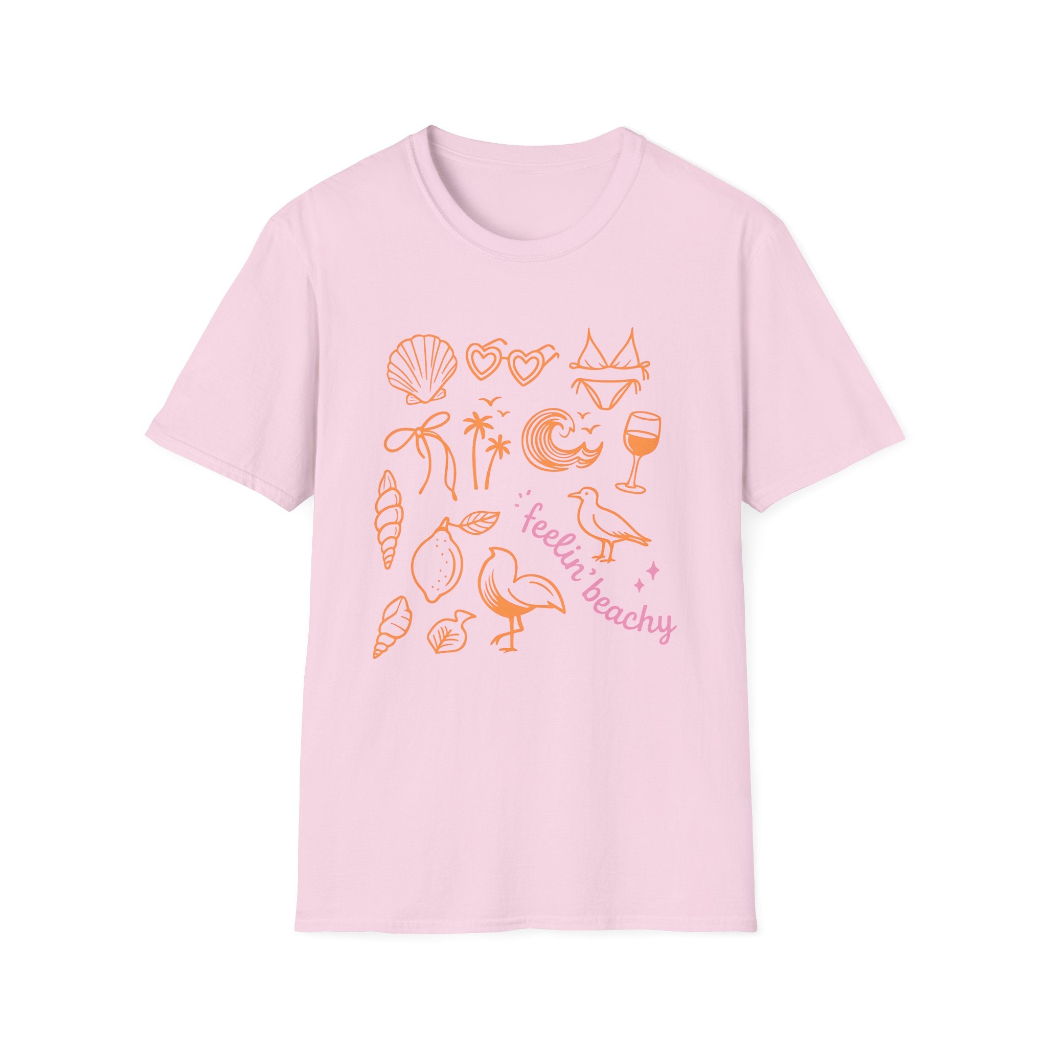 Beach Graphic Tee - Feelin Beachy Shirt