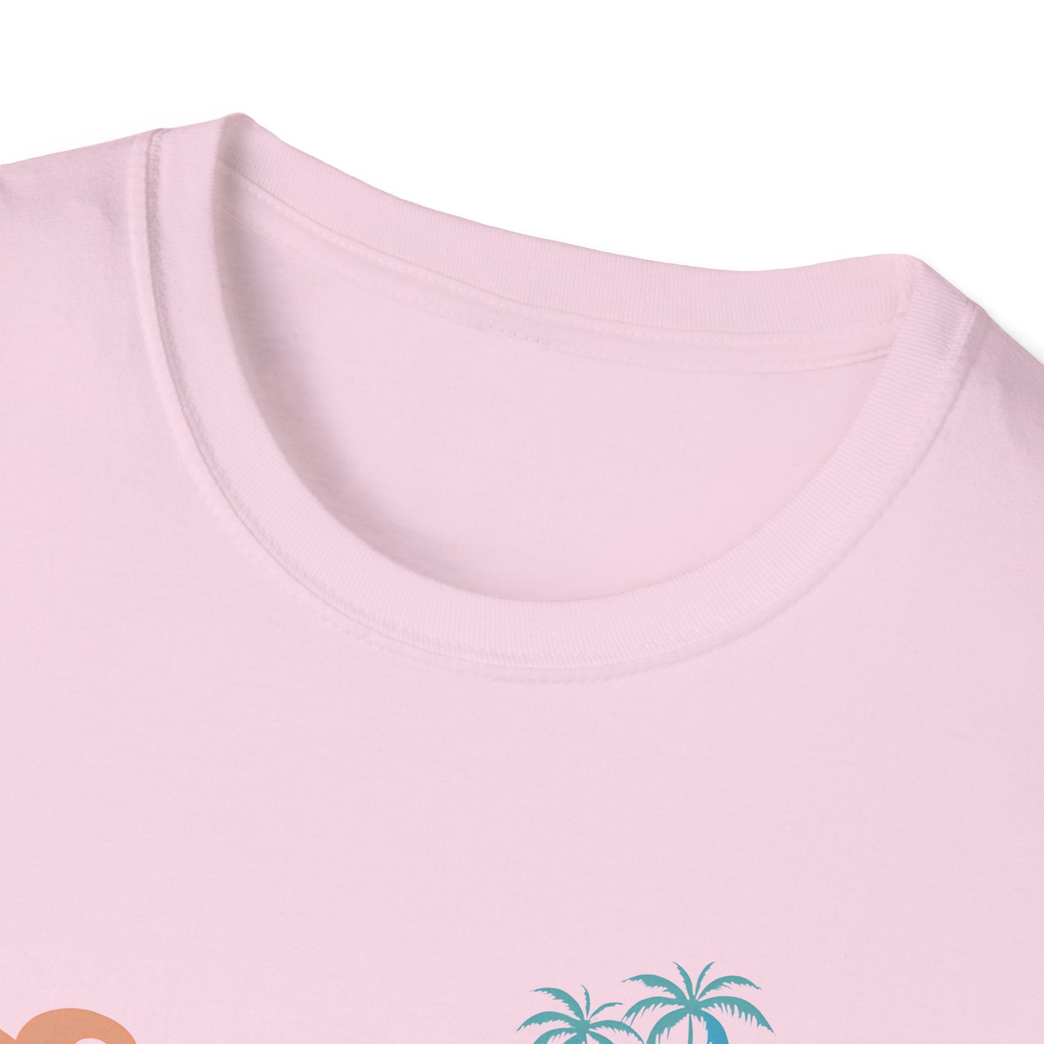 Tropical Sunset Tee - Retro Beach Shirt