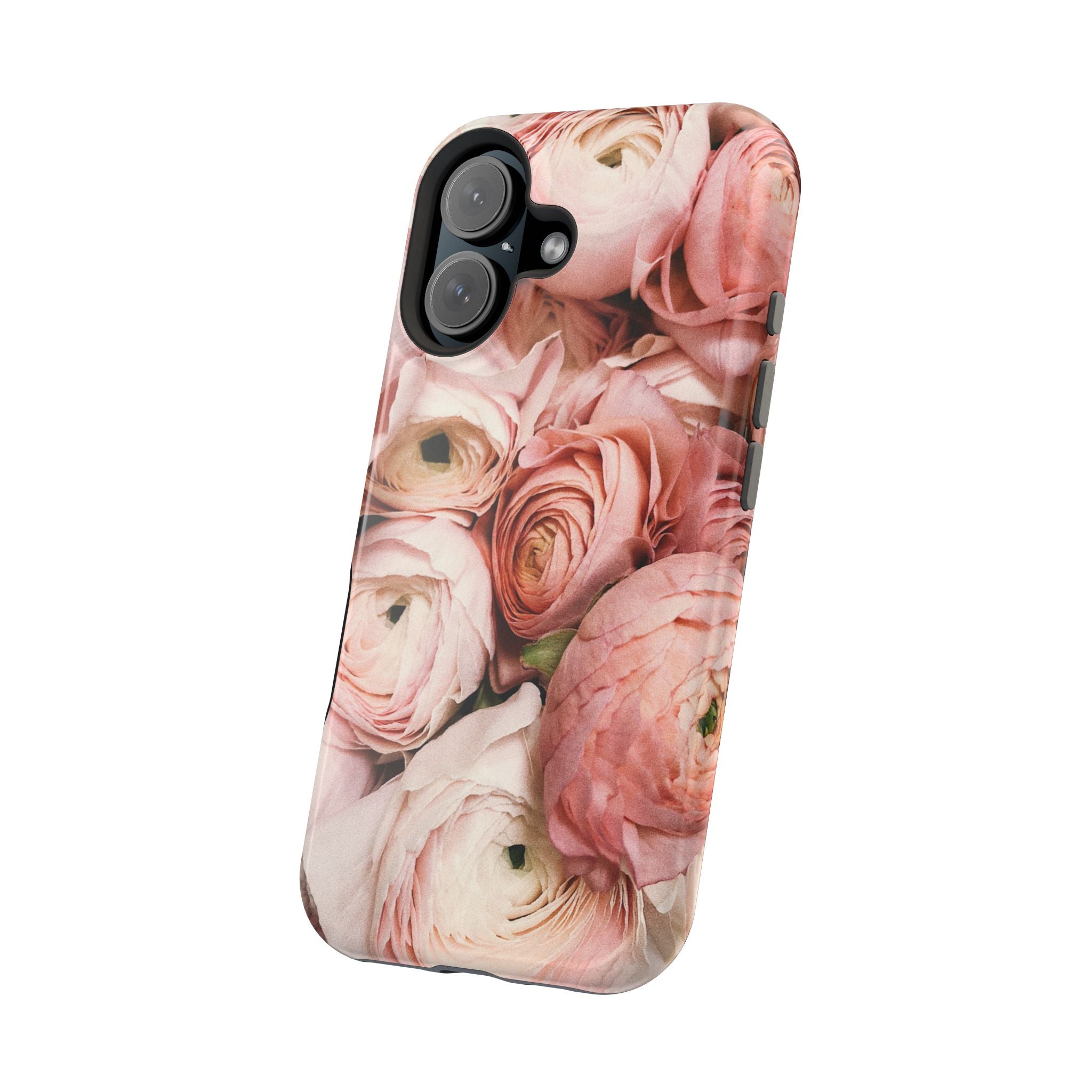 Romantic iPhone Case - Ranunculus Floral Cover