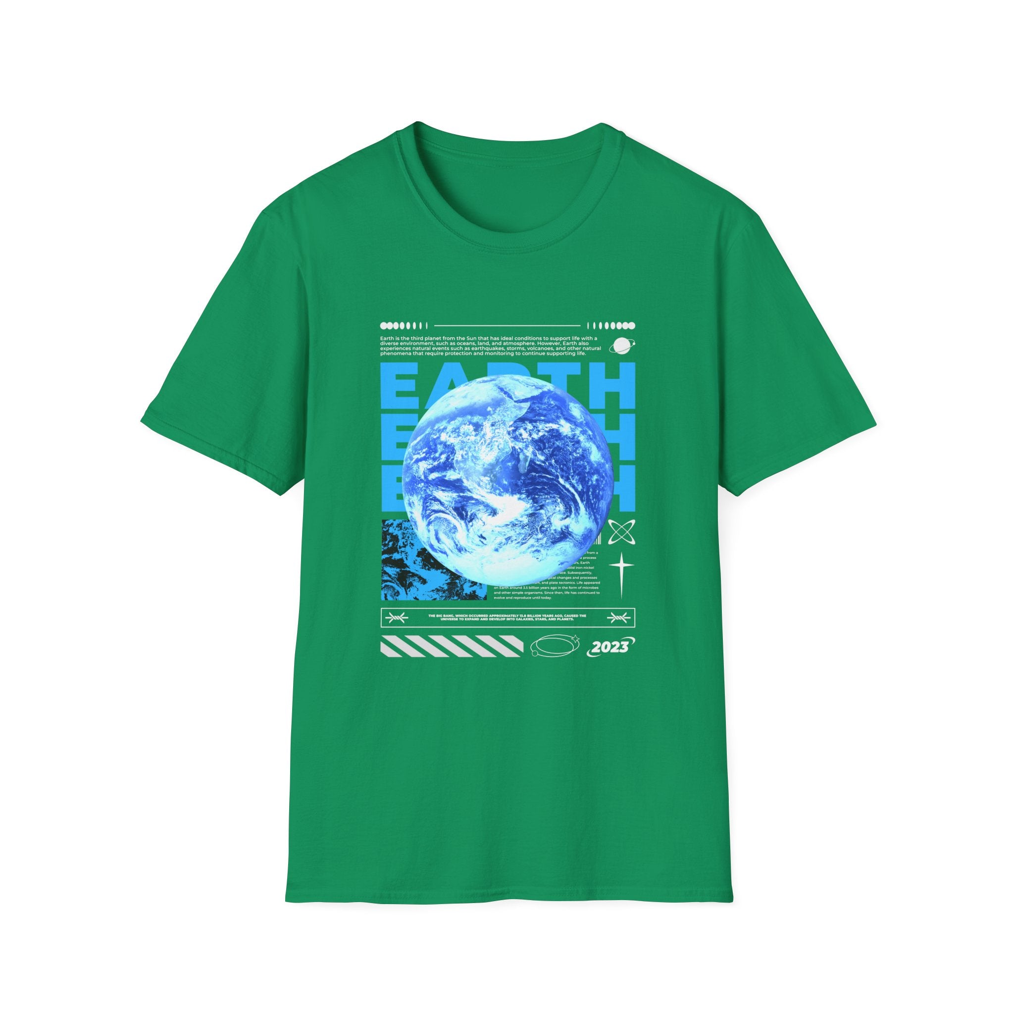 Cosmic Womens Tee - Earth Graphic Shirt