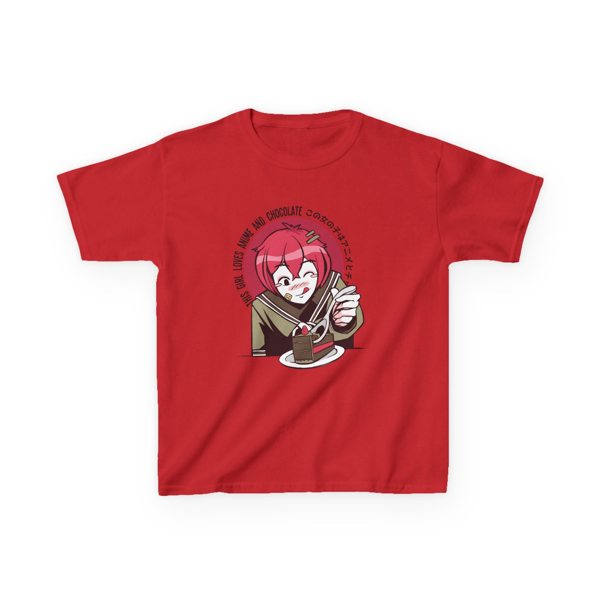 Anime Girl T-Shirt - Playful Kids Tee