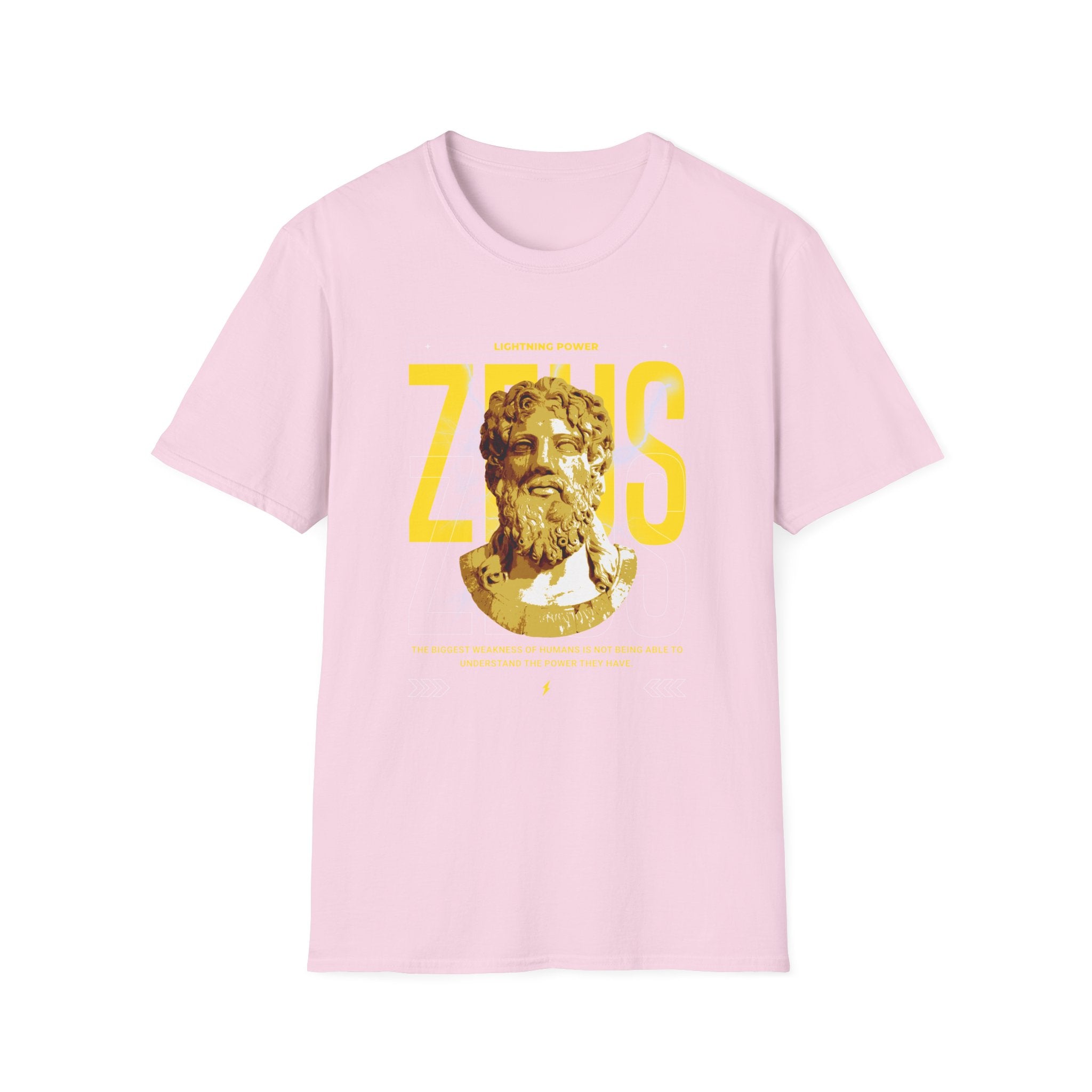 Zeus Power Tee - Myth Lightning Shirt