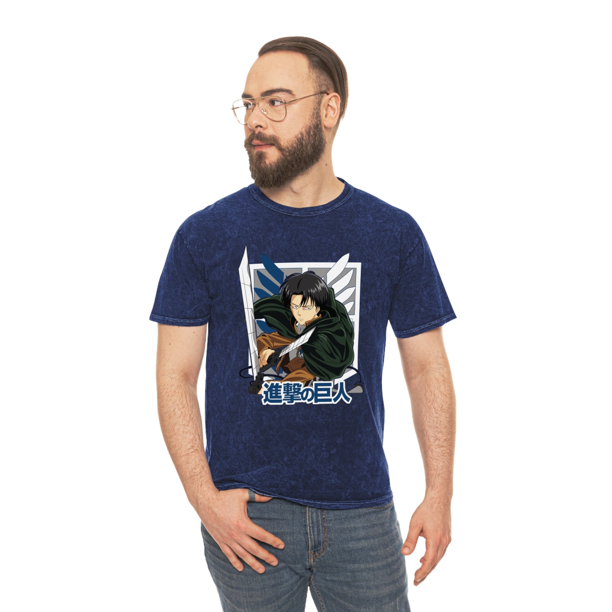 Mineral Wash T-Shirt - Anime