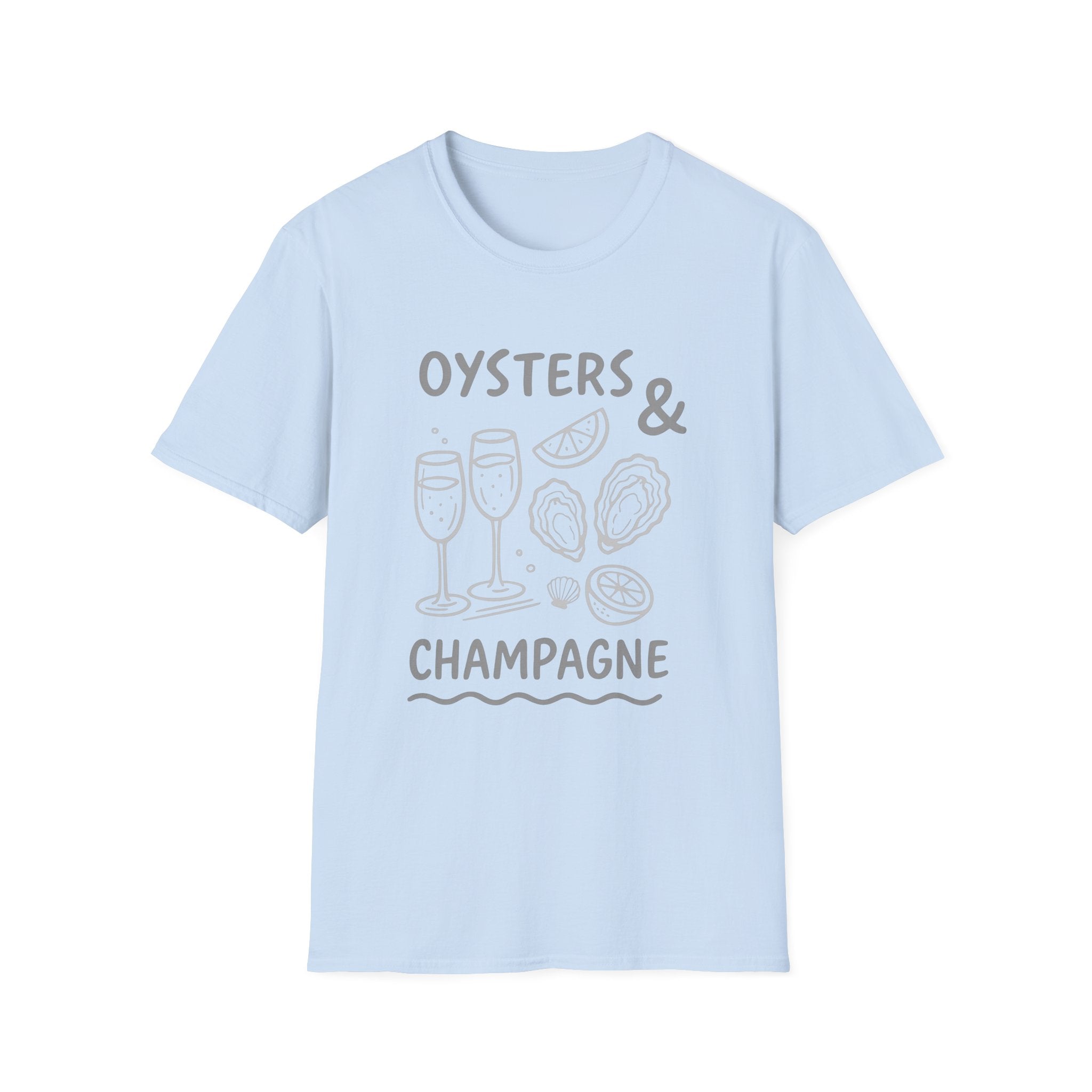 Nautical Oyster Tee - Champagne Shirt Women