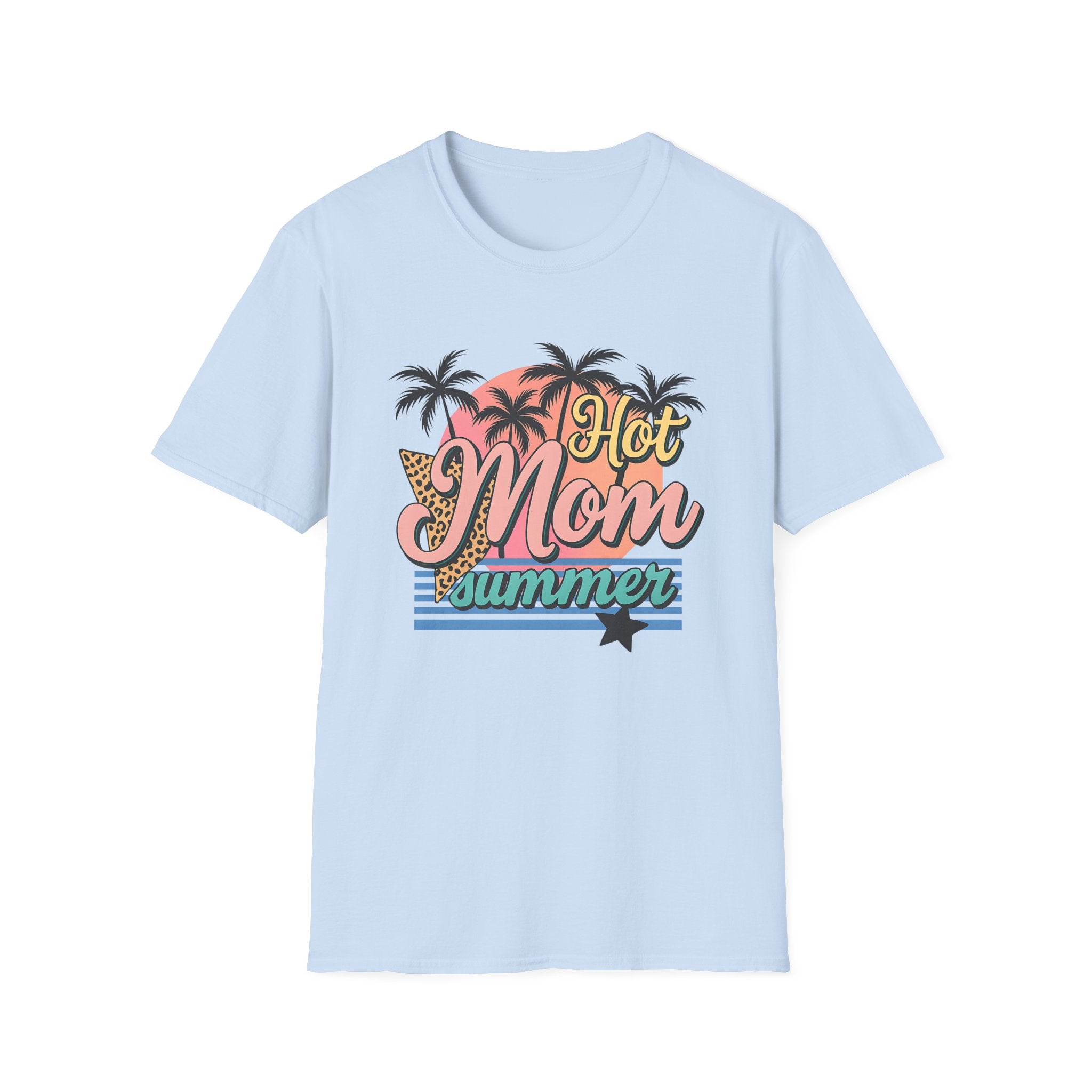 Tropical Retro T-Shirt - Hot Mom Summer Tee