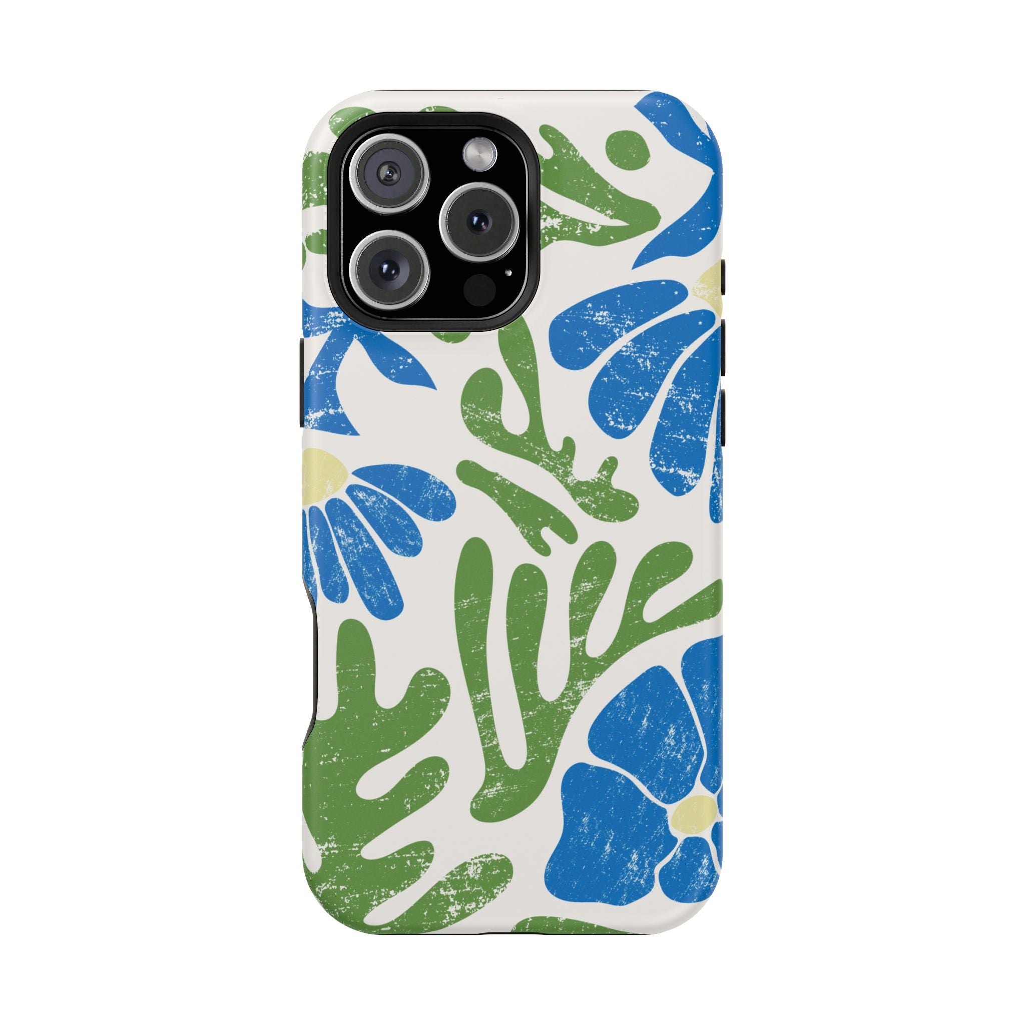 Floral Magnetic Case - Tough iPhone Cover