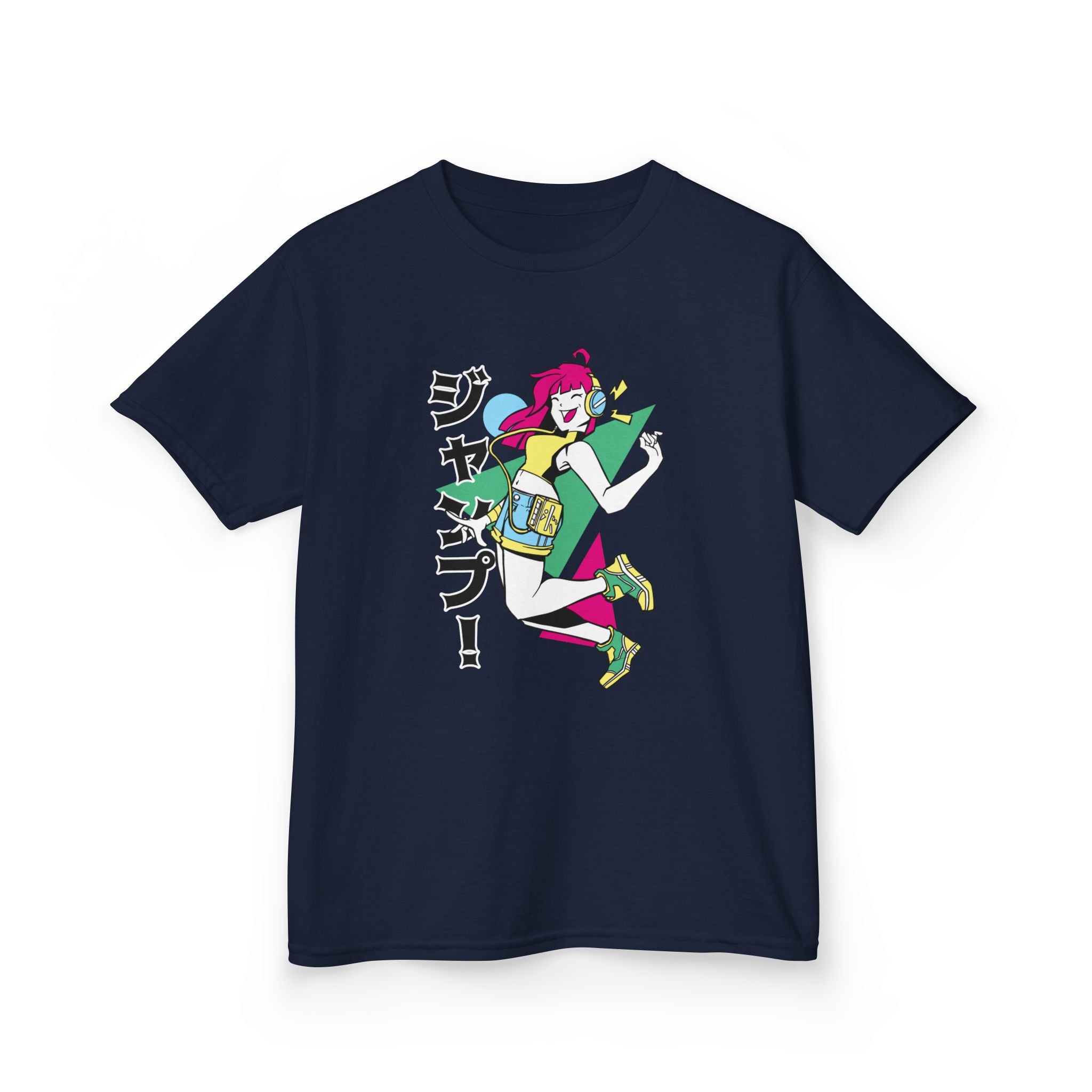 Retro Pop Kids Tee - Anime Girl Shirt