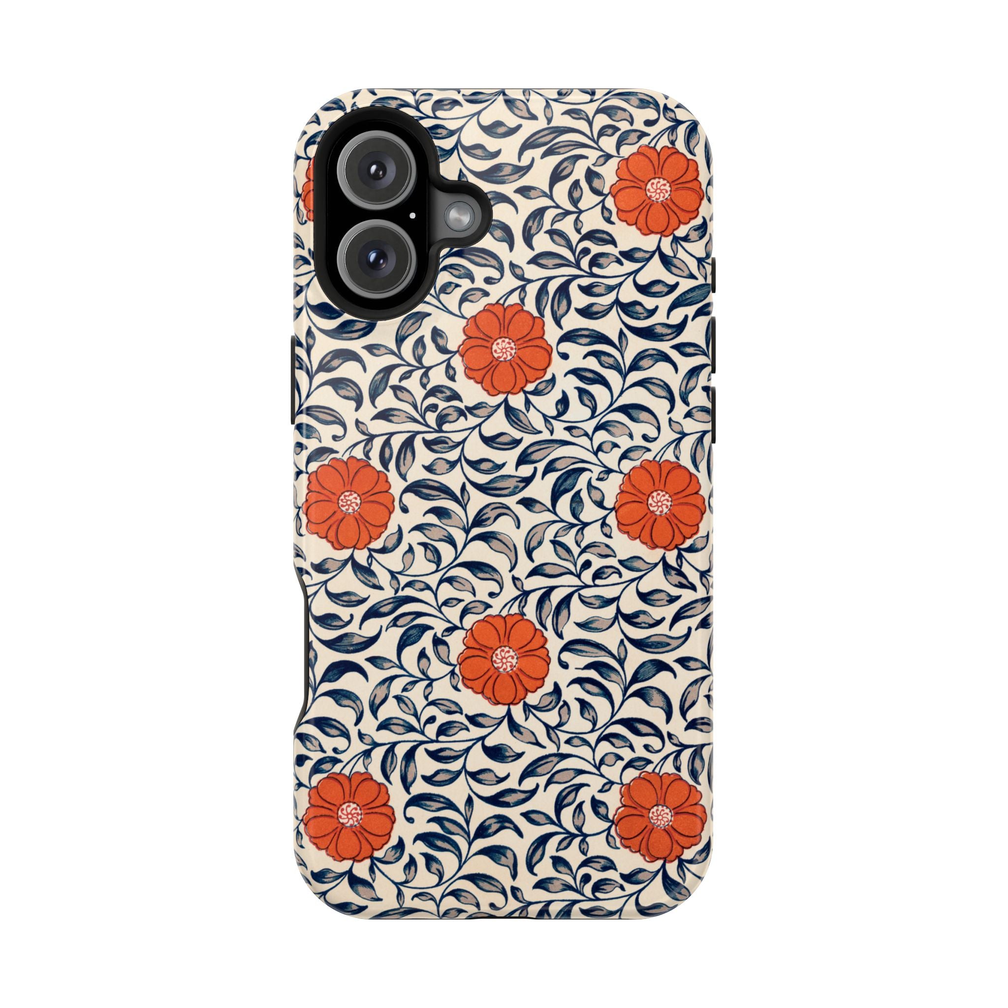 Floral Magnetic Case - iPhone 16 Cover