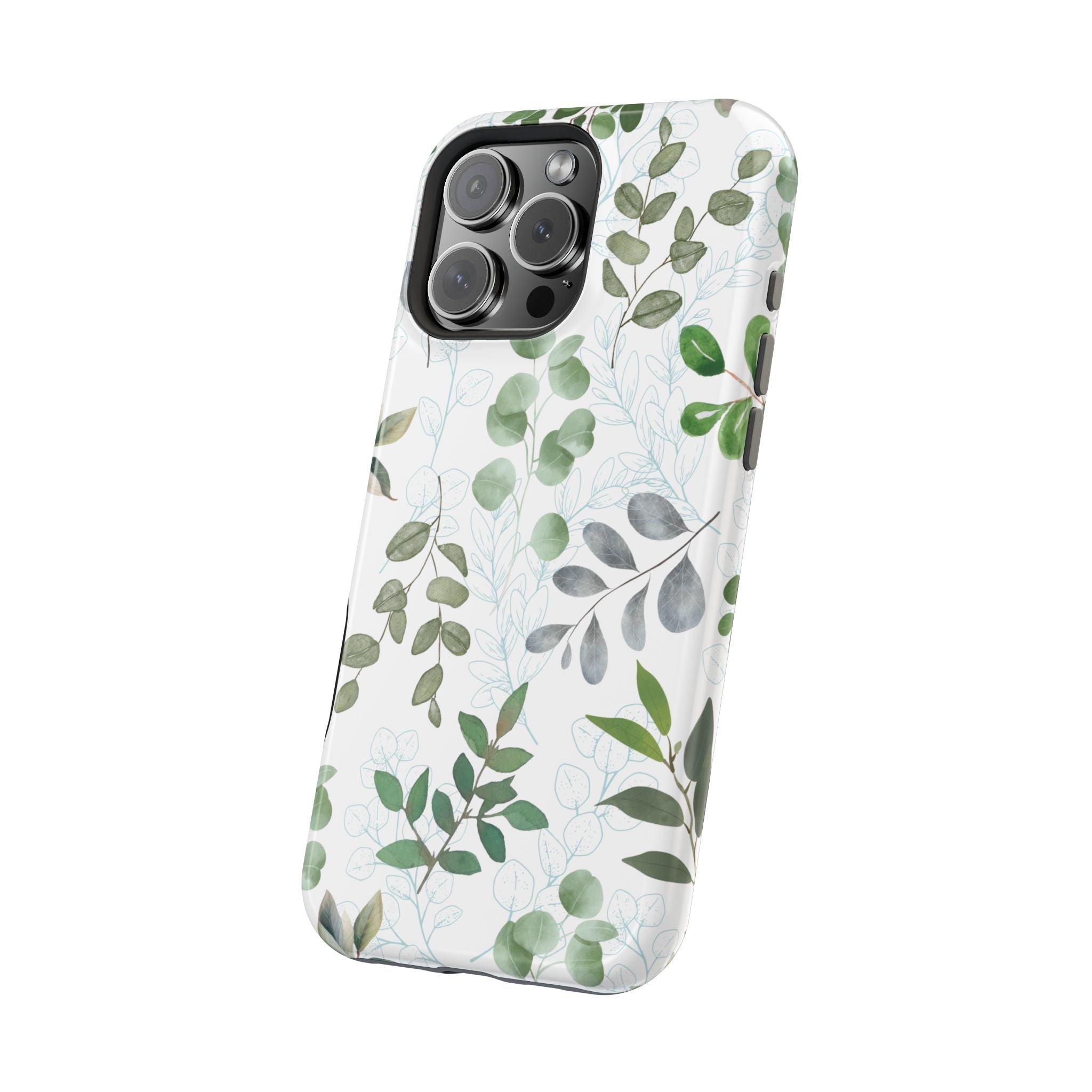 Botanical iPhone 16 Case - Watercolor Plant Magnet Case