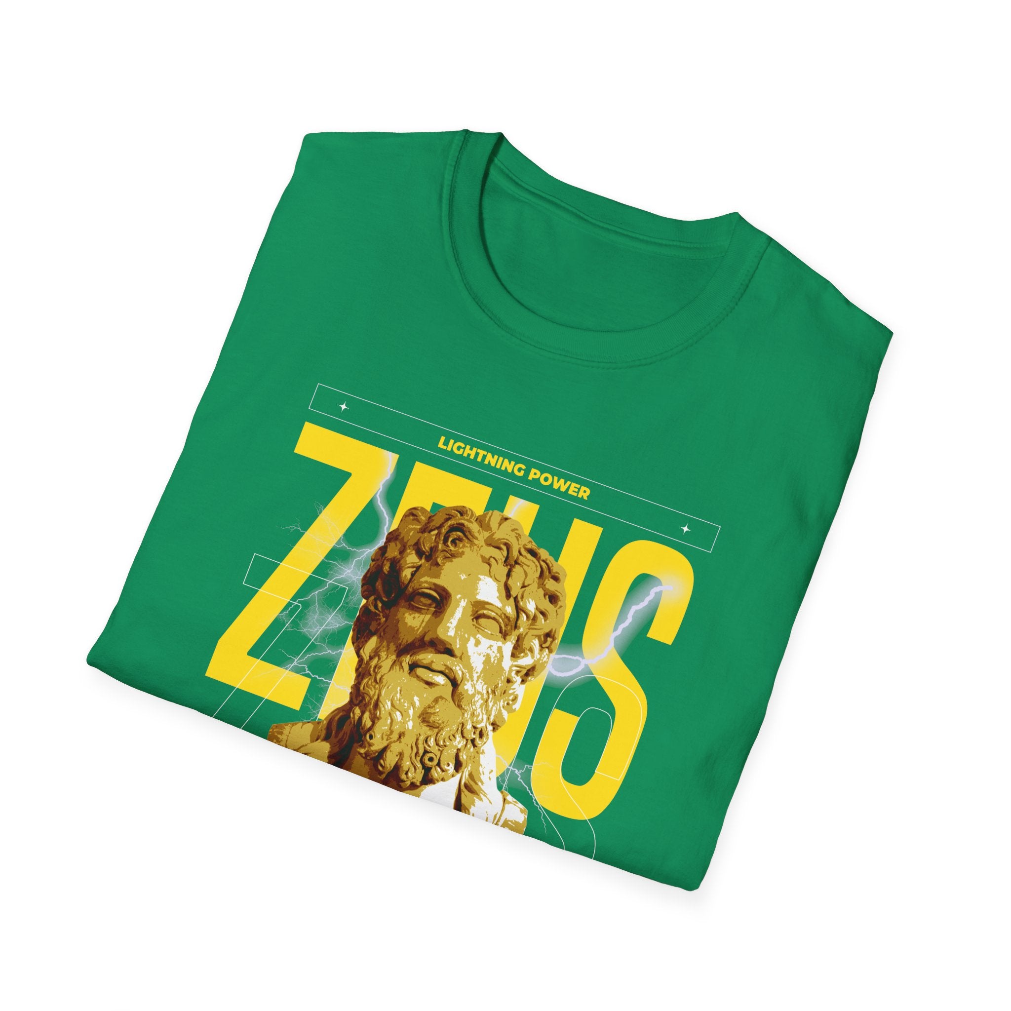 Zeus Power Tee - Myth Lightning Shirt