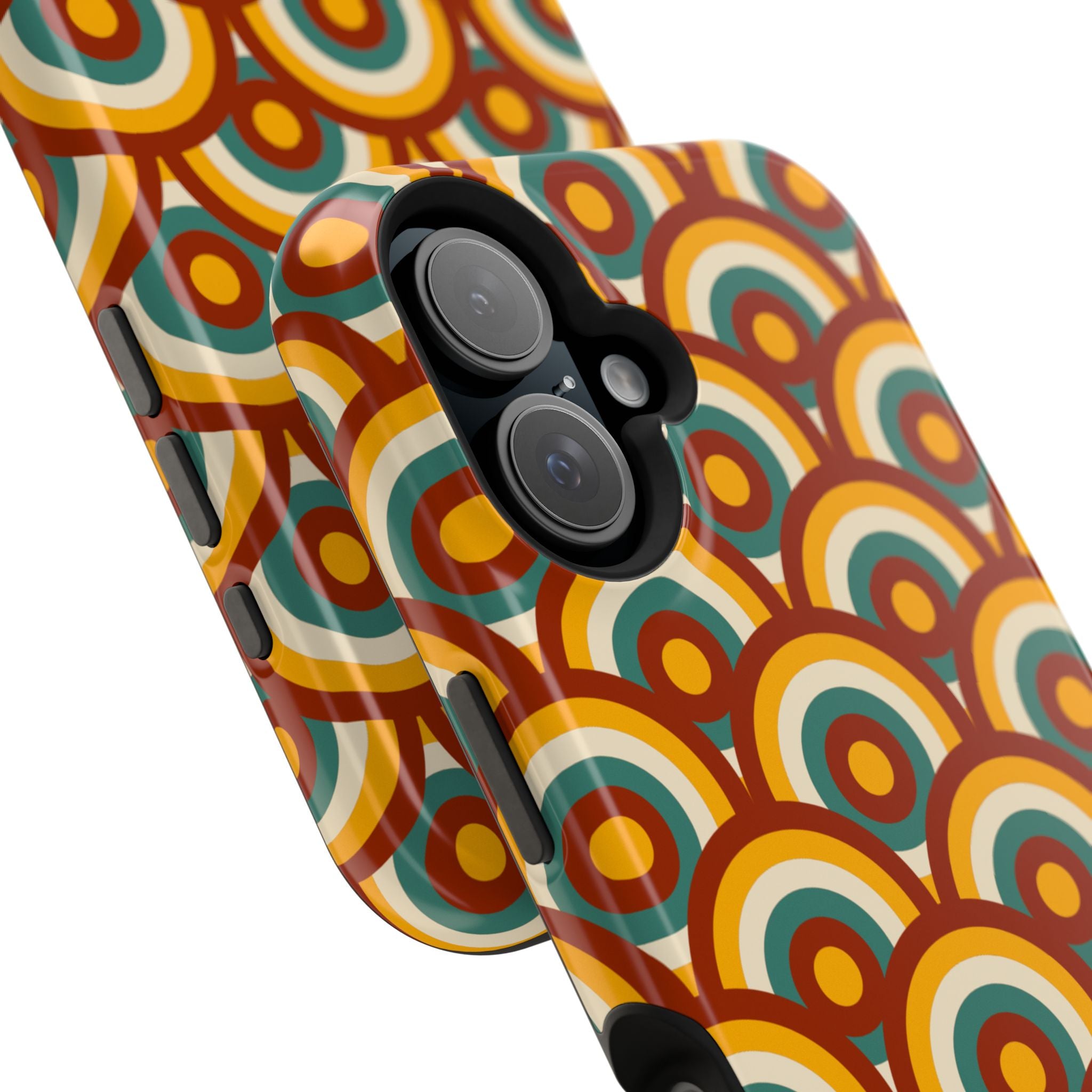 Retro iPhone Case - Geometric Phone Cover