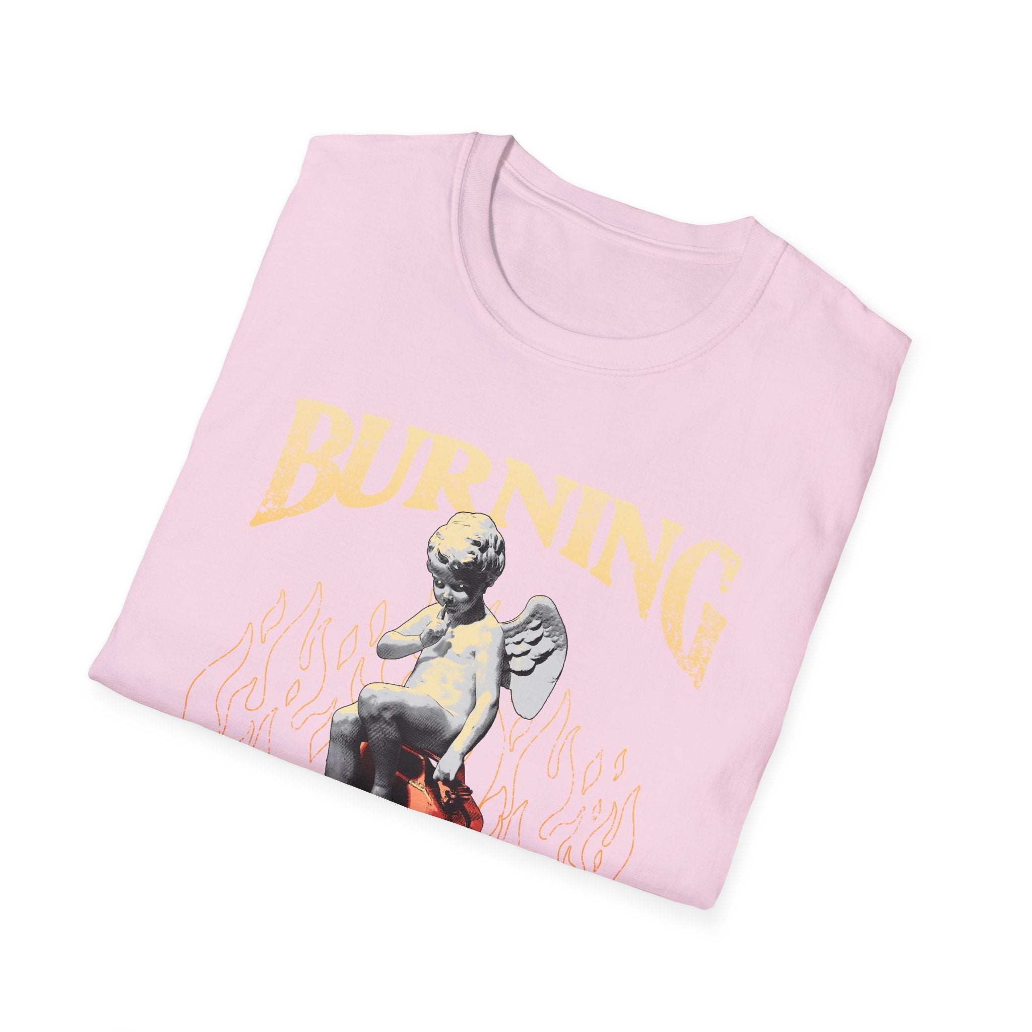 Retro Graphic Tee - Vintage Cherub Shirt