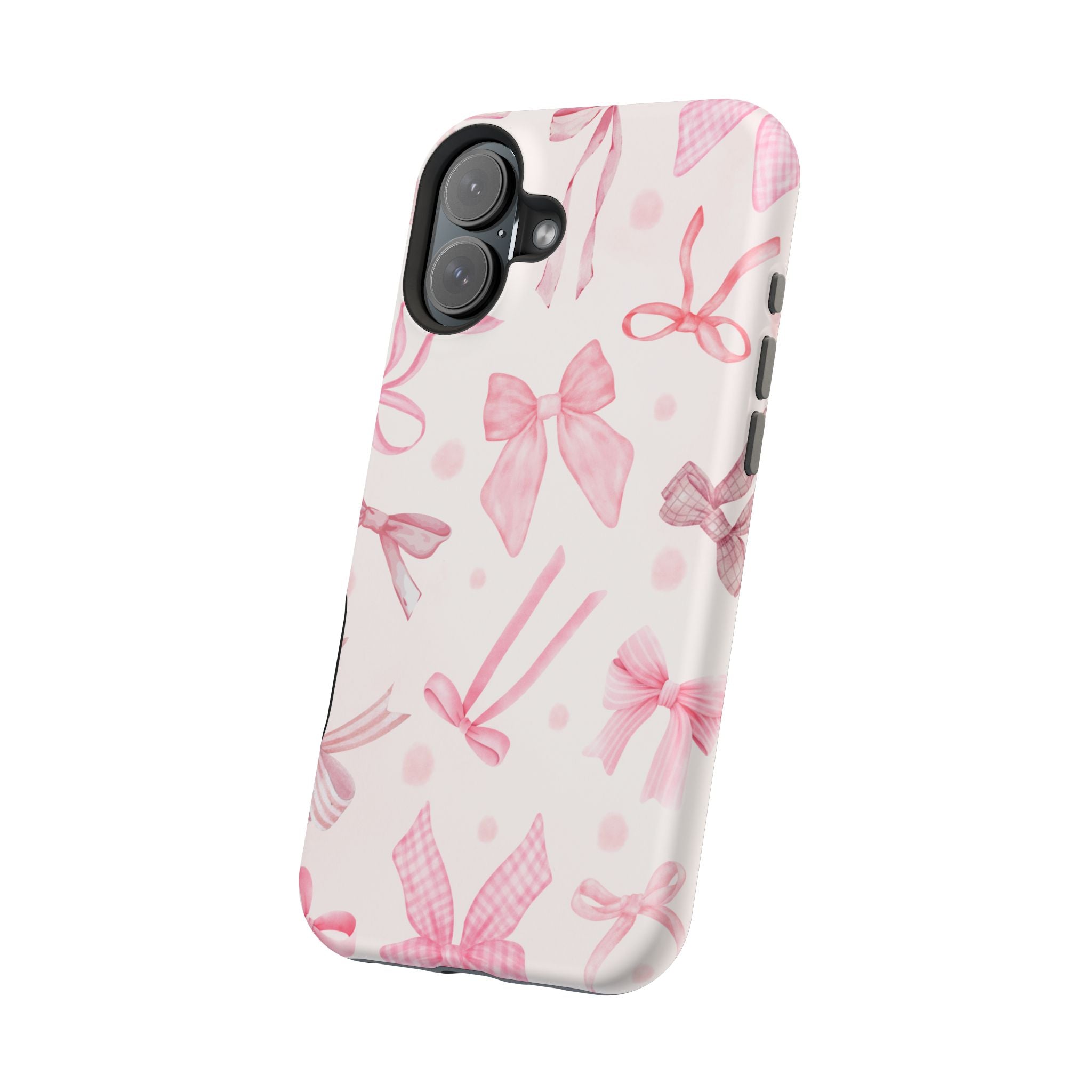 Feminine iPhone Case - Pink Bow Cover