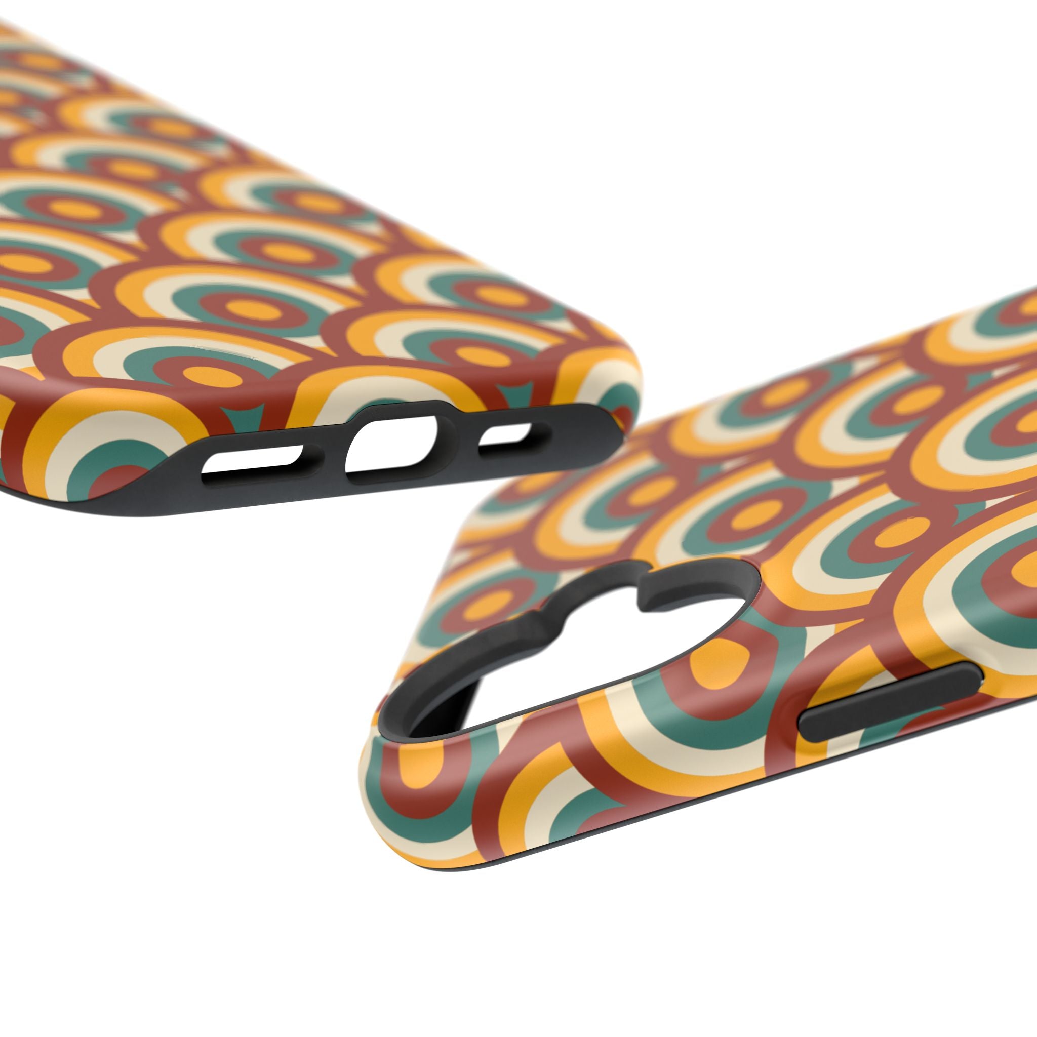 Retro iPhone Case - Geometric Phone Cover