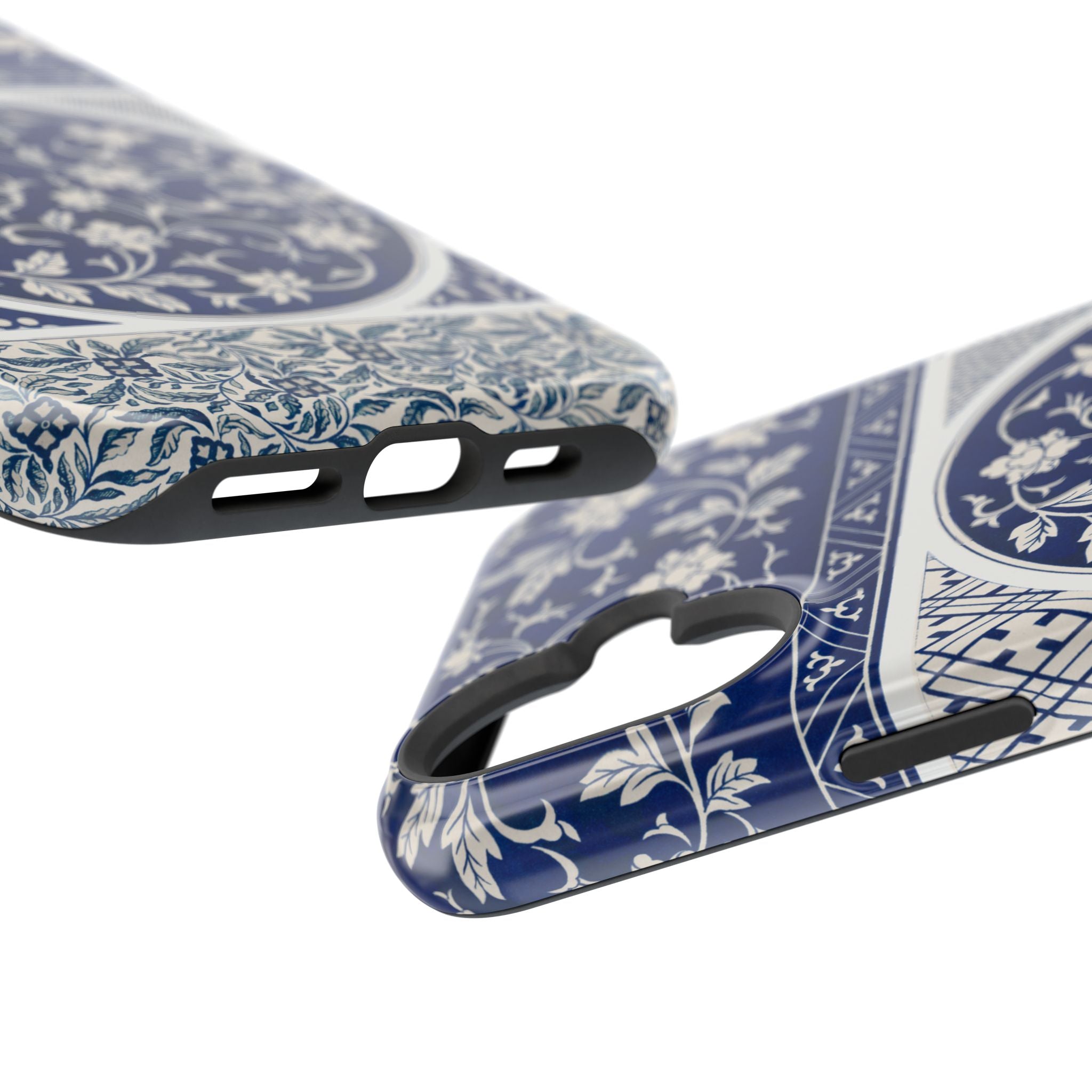 Traditional Chinese iPhone Case - Blue White Floral Case