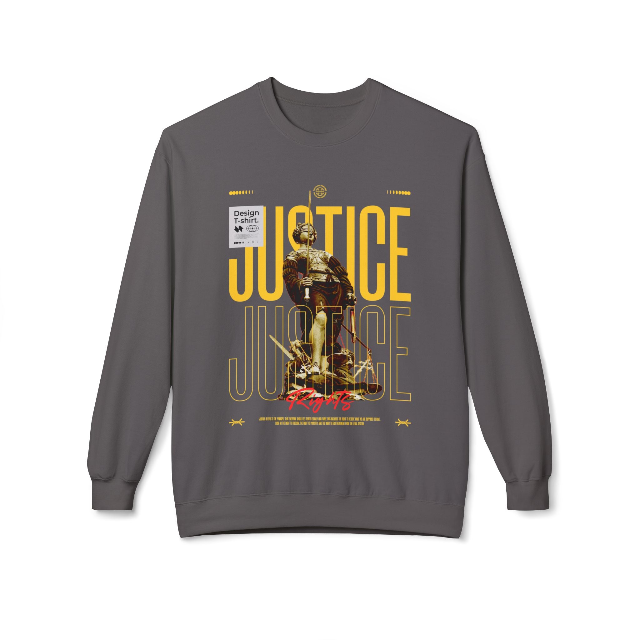 Justice Crewneck - Graphic Sweatshirt