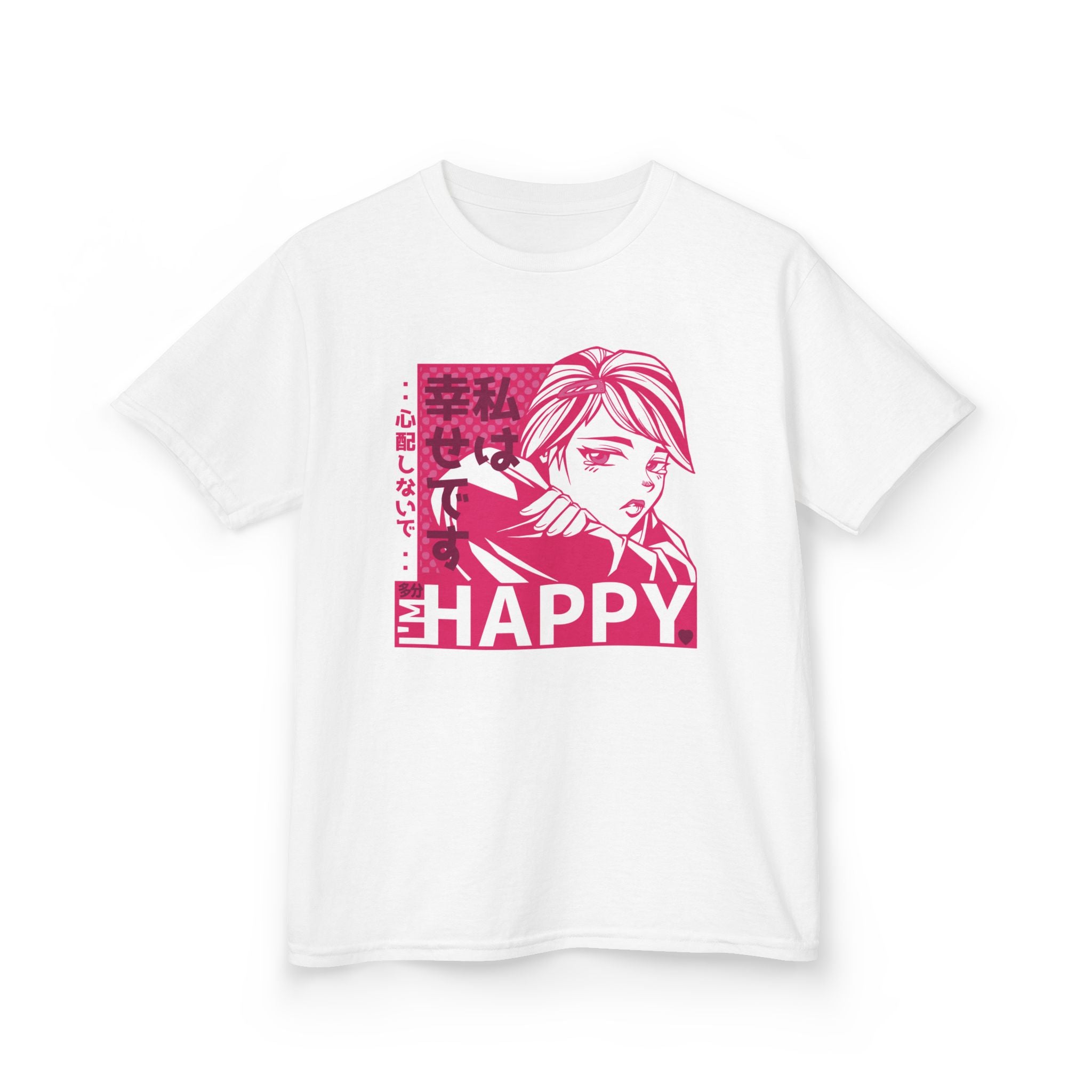 Anime Kids T-Shirt - Bold Happy Tee